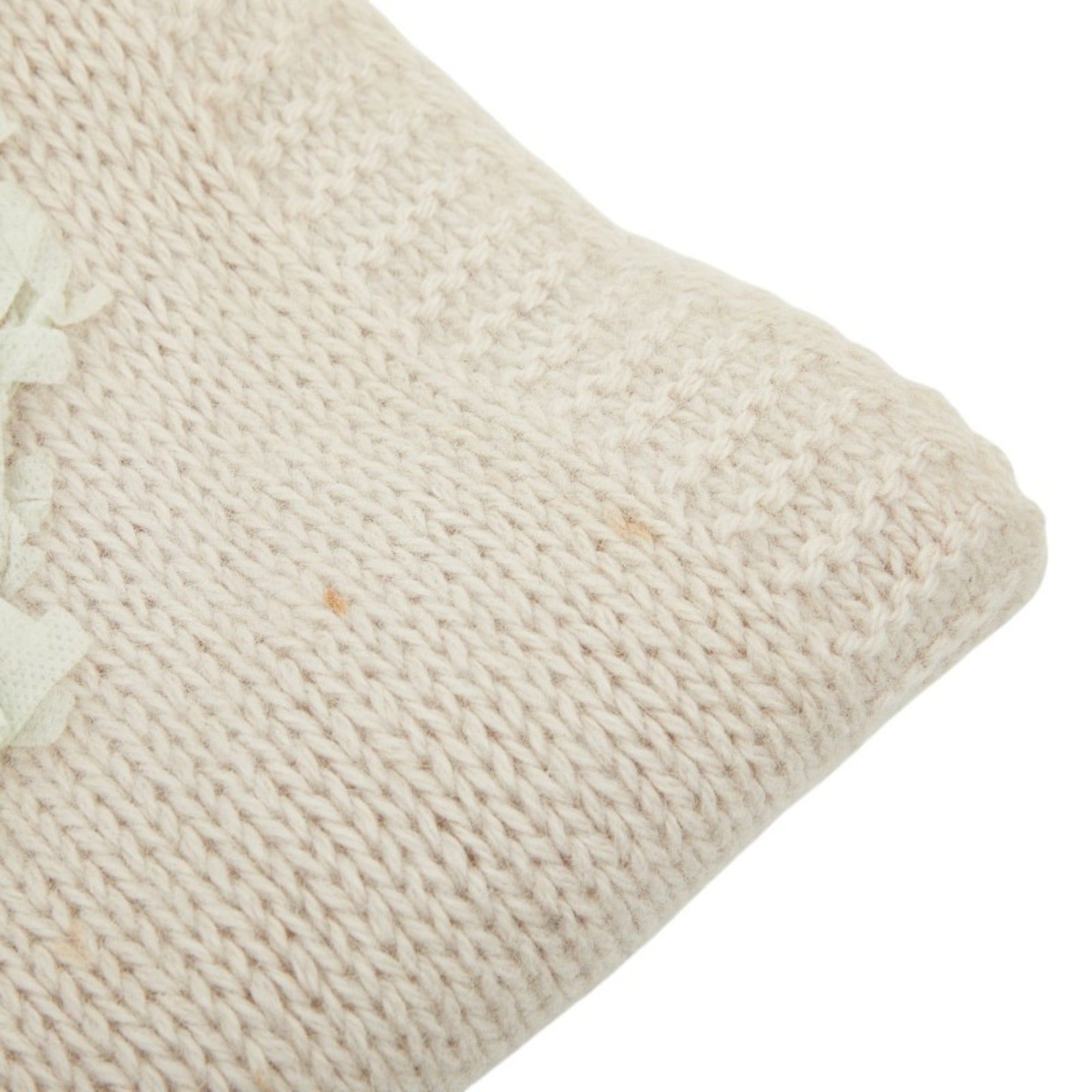 Dior Christian Dior Dior scarf in pink beige with angora and nylon for women. Size ONE SIZE - 5 Thumbnail