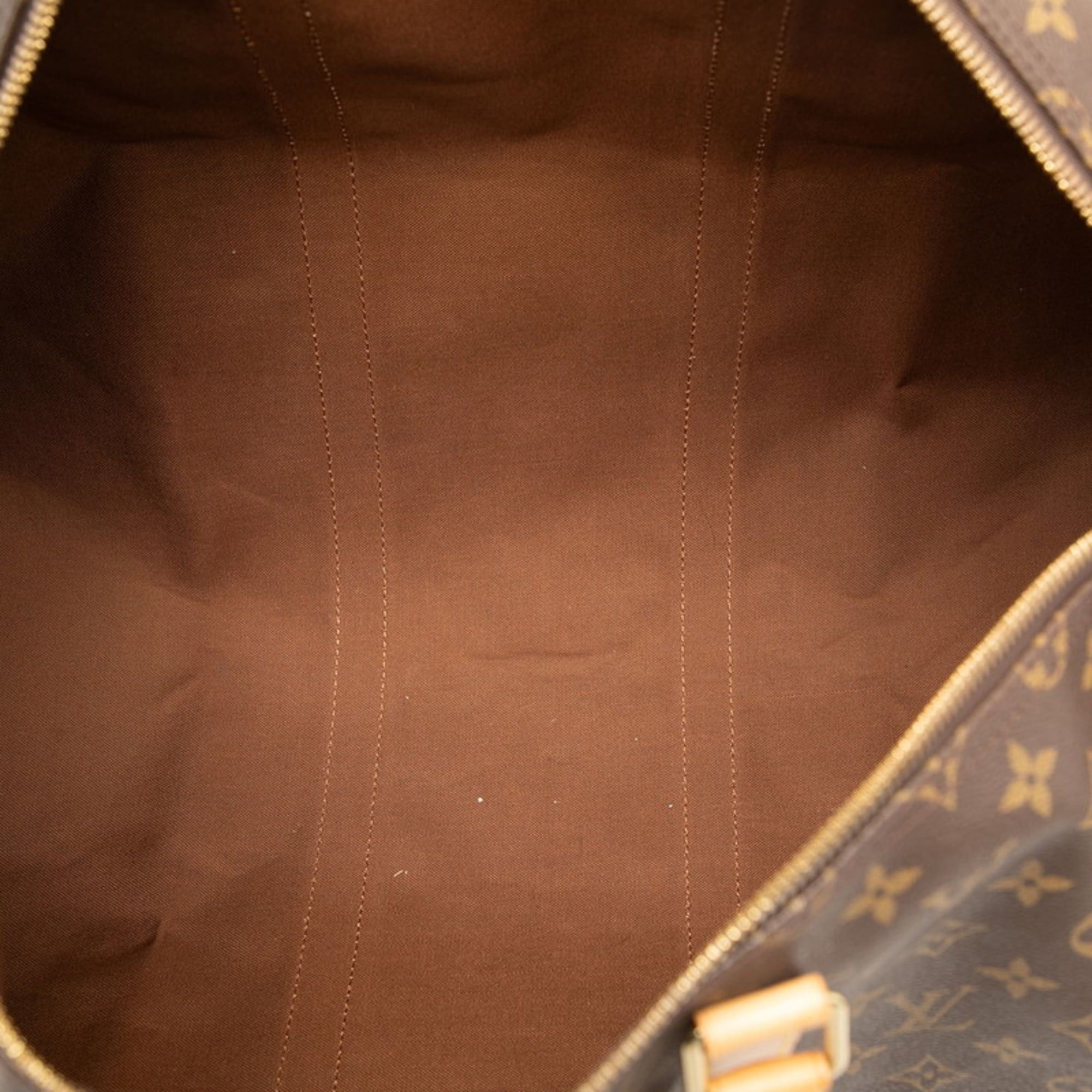 Louis Vuitton Louis Vuitton Monogram Keepall 50 Boston Bag/Handbag M41426 Brown Leather Women's LOUIS VUITTON Size ONE SIZE - 4 Thumbnail