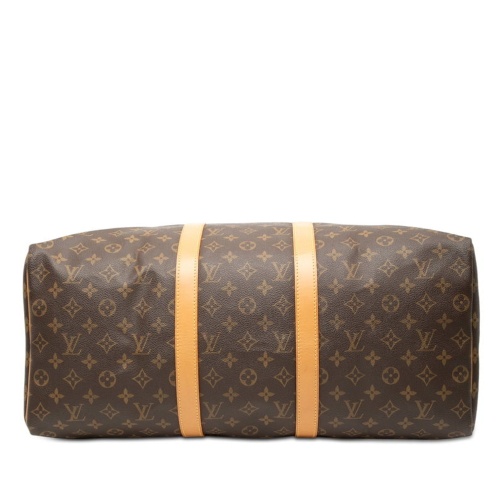 Louis Vuitton Louis Vuitton Monogram Keepall 50 Boston Bag/Handbag M41426 Brown Leather Women's LOUIS VUITTON Size ONE SIZE - 3 Thumbnail
