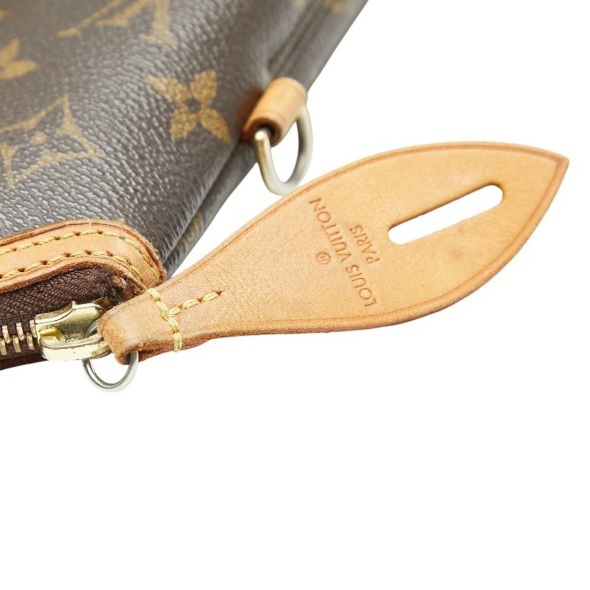 Louis Vuitton Louis Vuitton Monogram Lockit Handbag M40102 Brown Leather Women's LOUIS VUITTON Size ONE SIZE - 8 Thumbnail