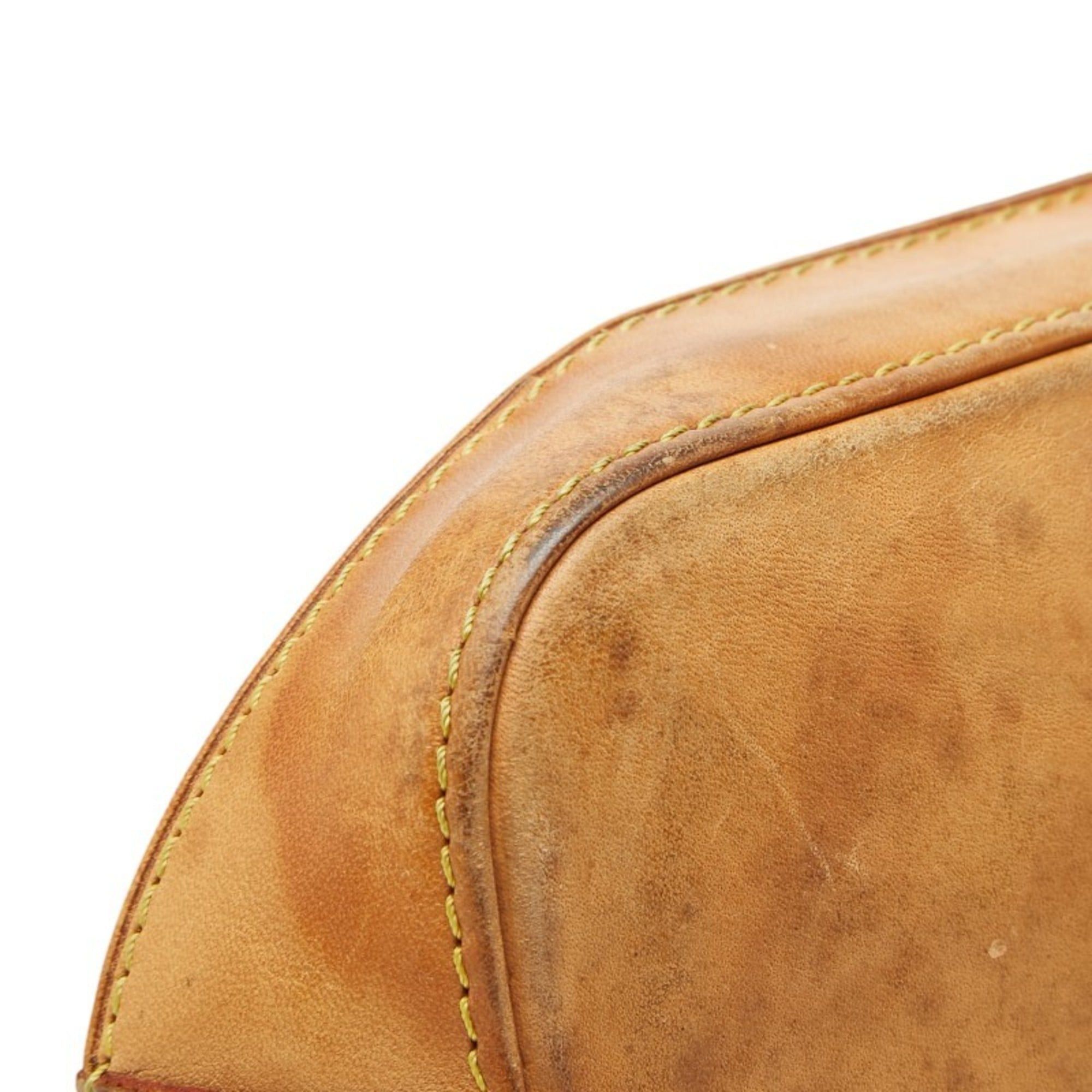 Louis Vuitton Louis Vuitton Monogram Lockit Handbag M40102 Brown Leather Women's LOUIS VUITTON Size ONE SIZE - 7 Thumbnail