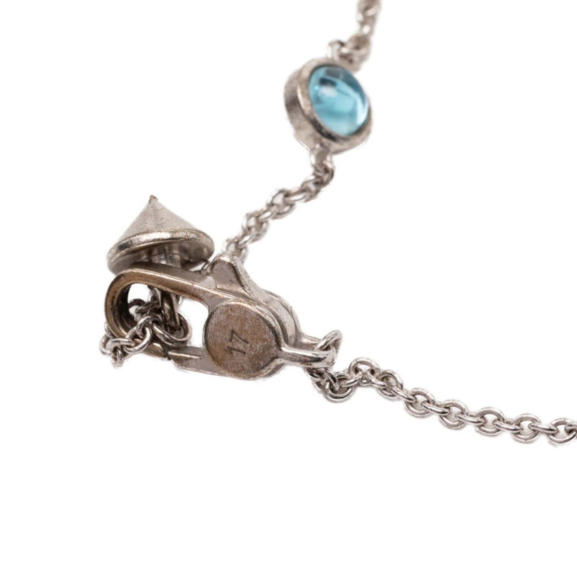 Gucci Gucci Heart Bracelet #17 SV925 Silver with Colored Stones for Women Size ONE SIZE - 6 Thumbnail