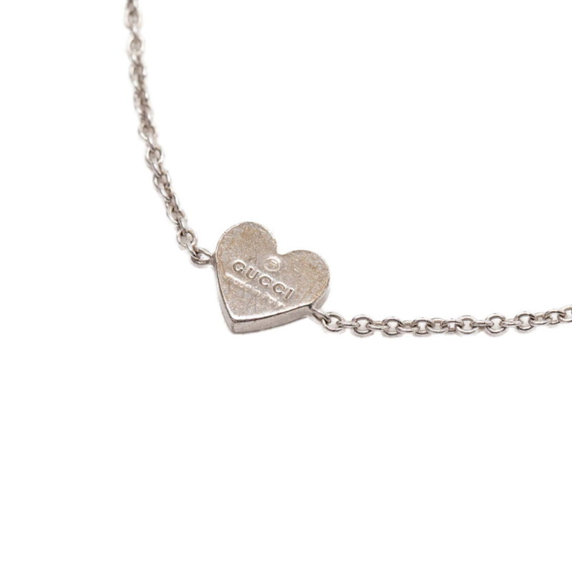 Gucci Gucci Heart Bracelet #17 SV925 Silver with Colored Stones for Women Size ONE SIZE - 4 Thumbnail