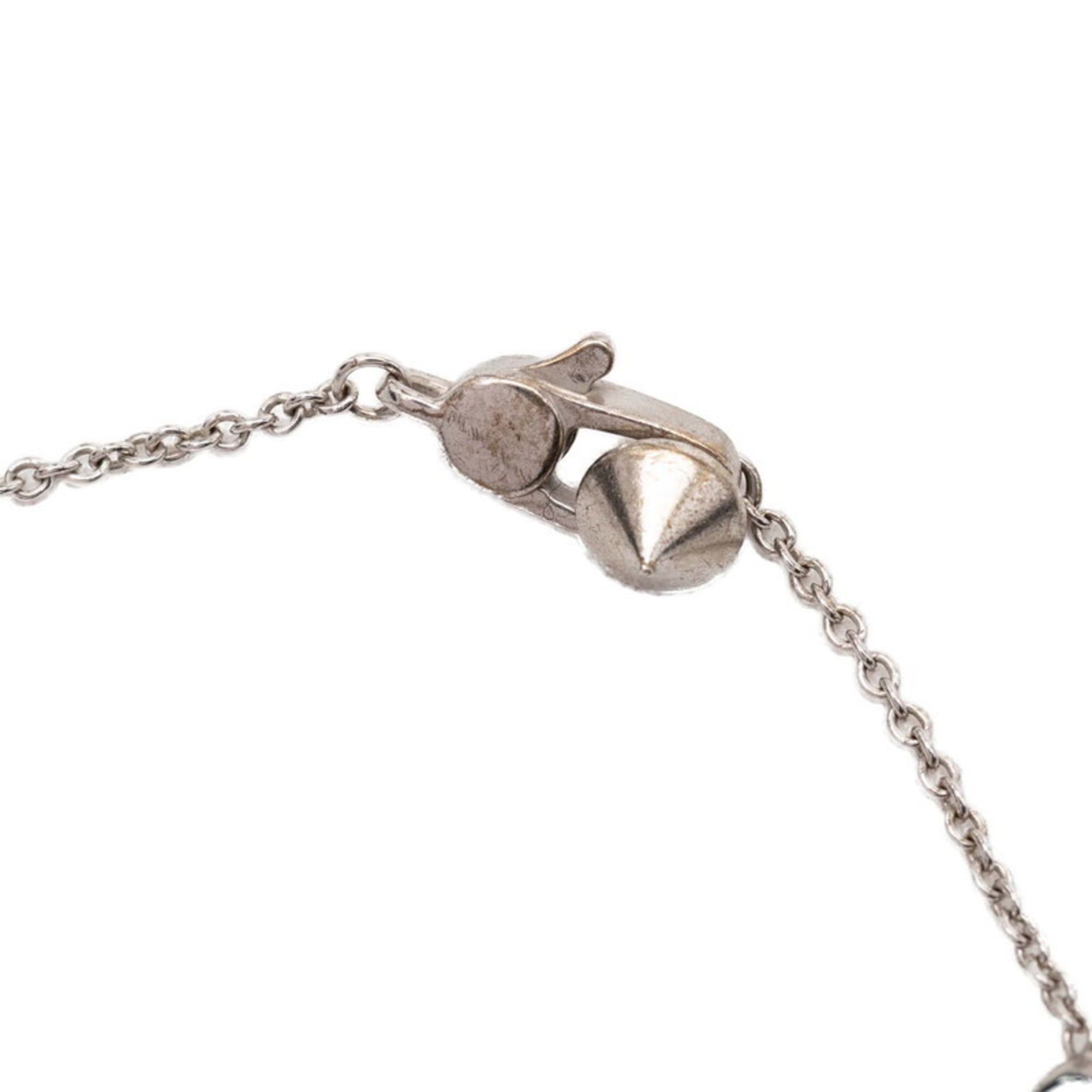 Gucci Gucci Heart Bracelet #17 SV925 Silver with Colored Stones for Women Size ONE SIZE - 5 Thumbnail