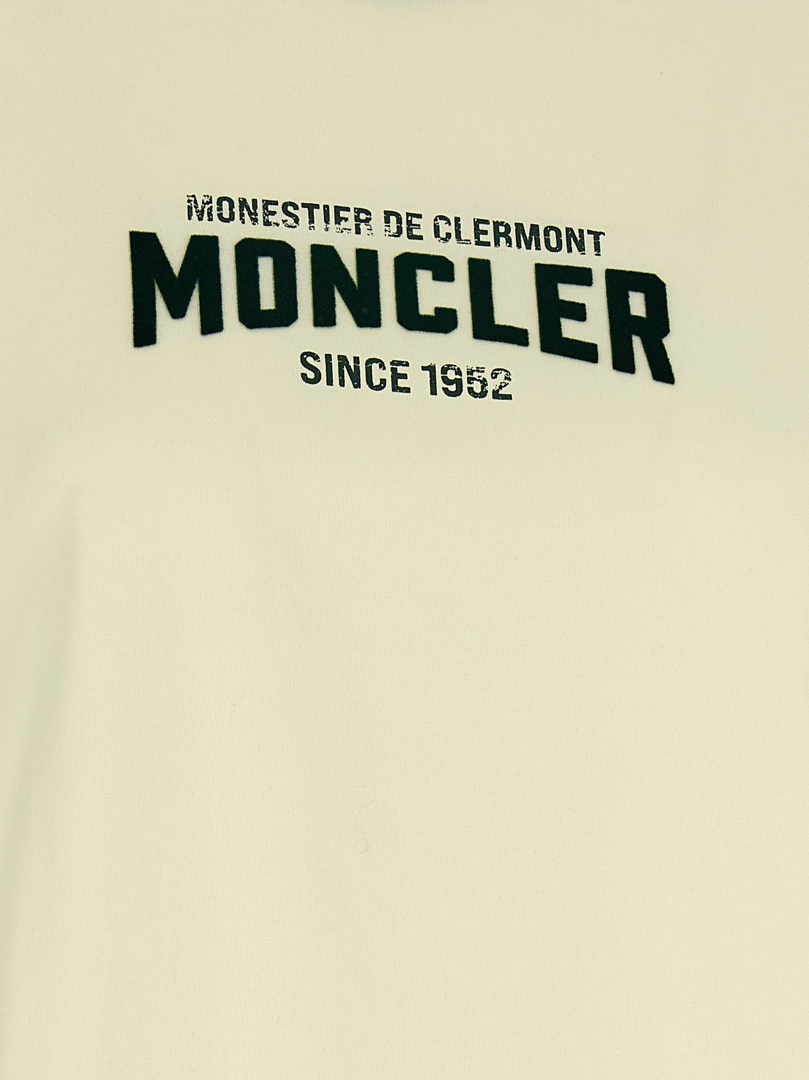Moncler Flocked Logo T-Shirt Size L / US 10 / IT 46 - 4 Thumbnail