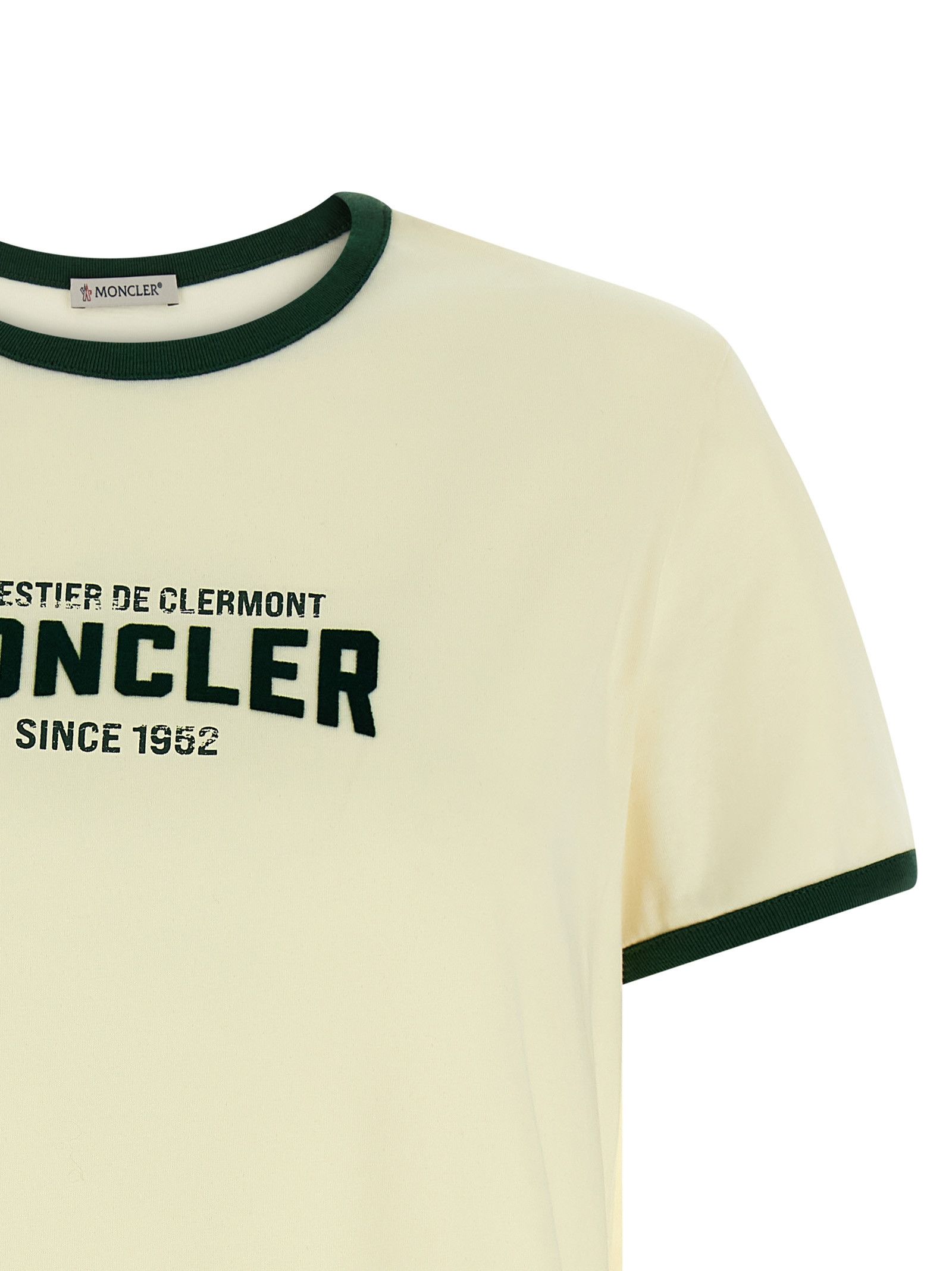 Moncler Flocked Logo T-Shirt Size M / US 6-8 / IT 42-44 - 3 Thumbnail