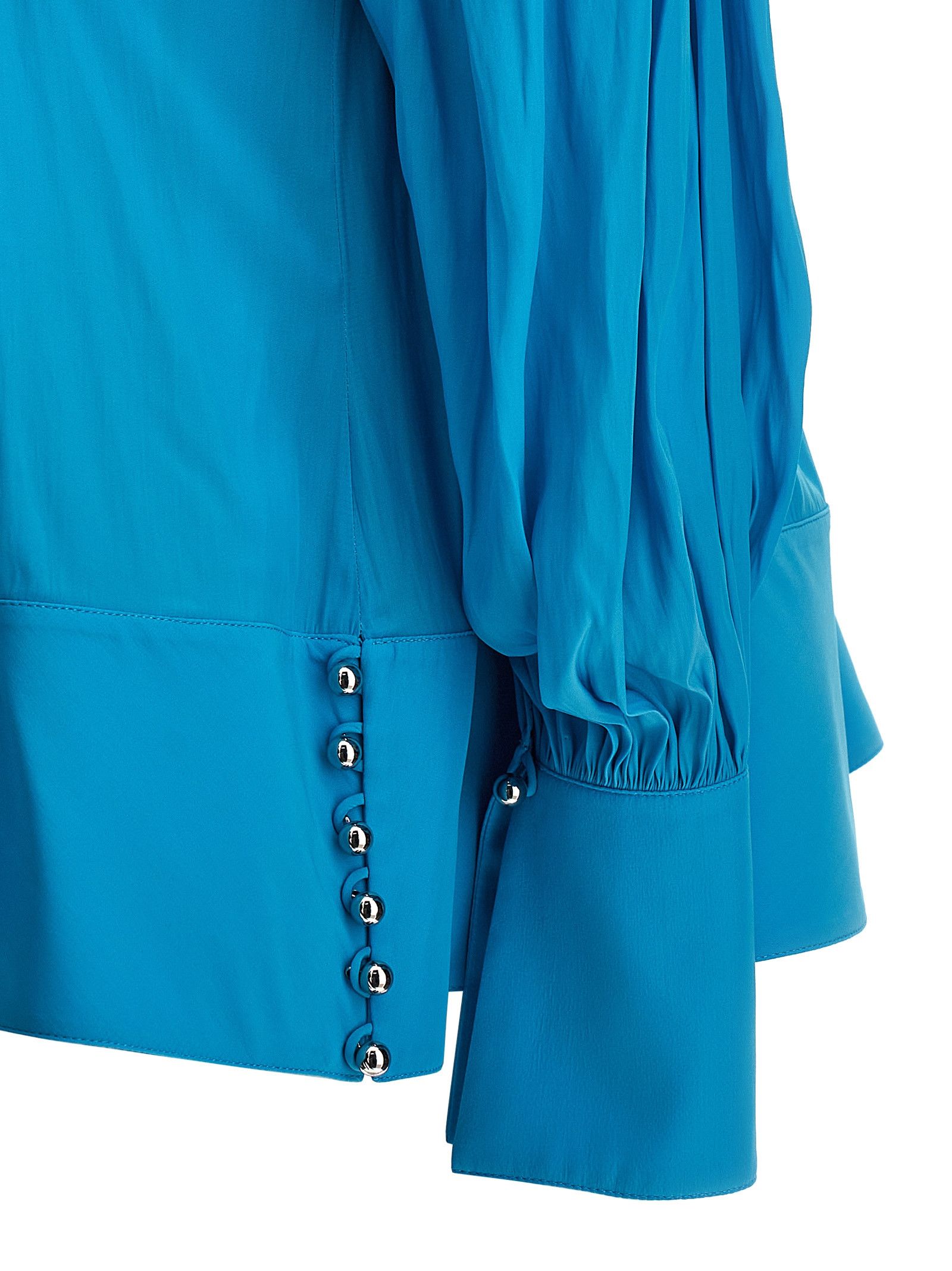Lanvin Wide Blouse Size XS / US 0-2 / IT 36-38 - 4 Thumbnail
