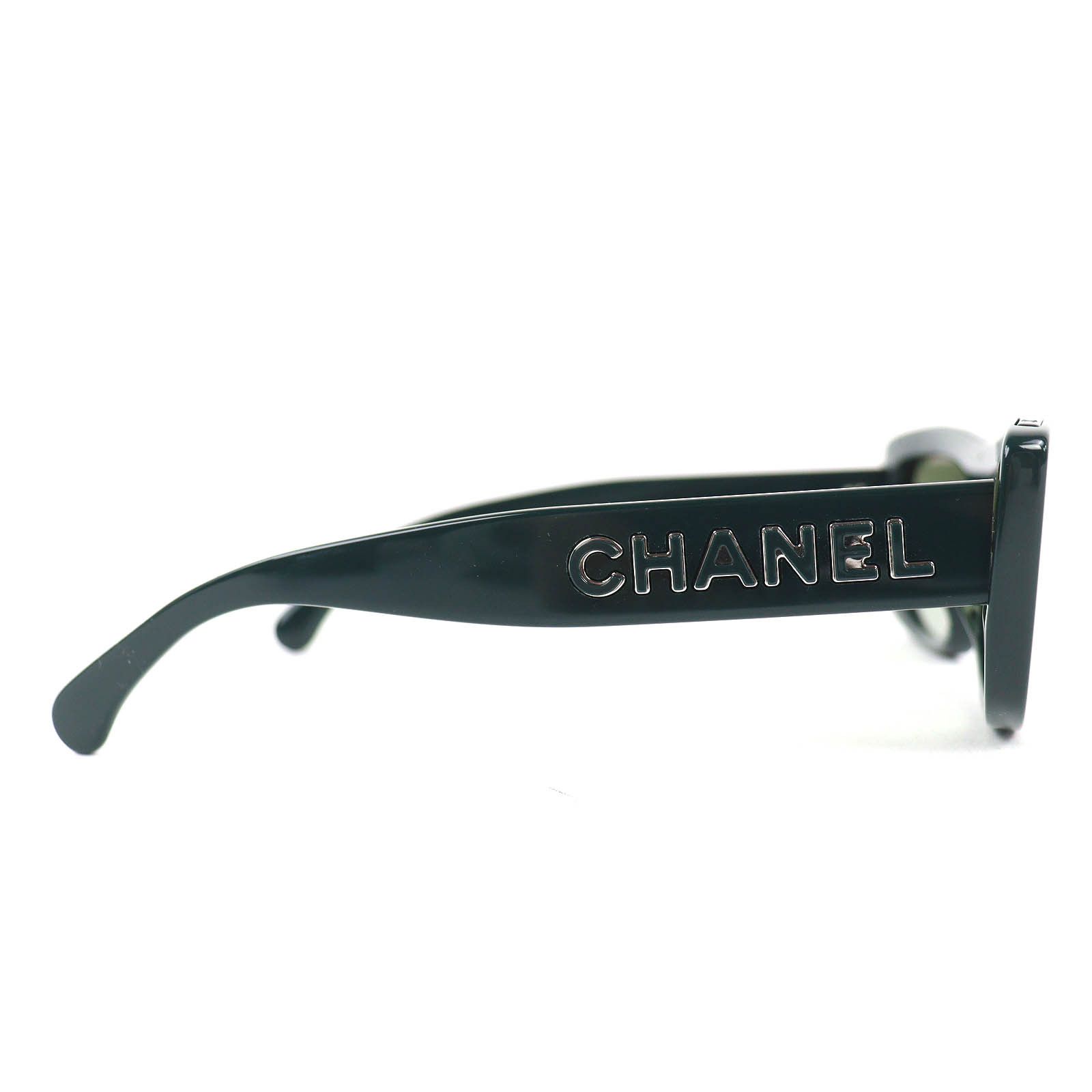 Chanel Chanel CHANEL Rectangle Shape Sunglasses Sunglasses Plastic / Synthetic Sunglasses 5559-A DUTY FREE for USA Size ONE SIZE - 5 Thumbnail