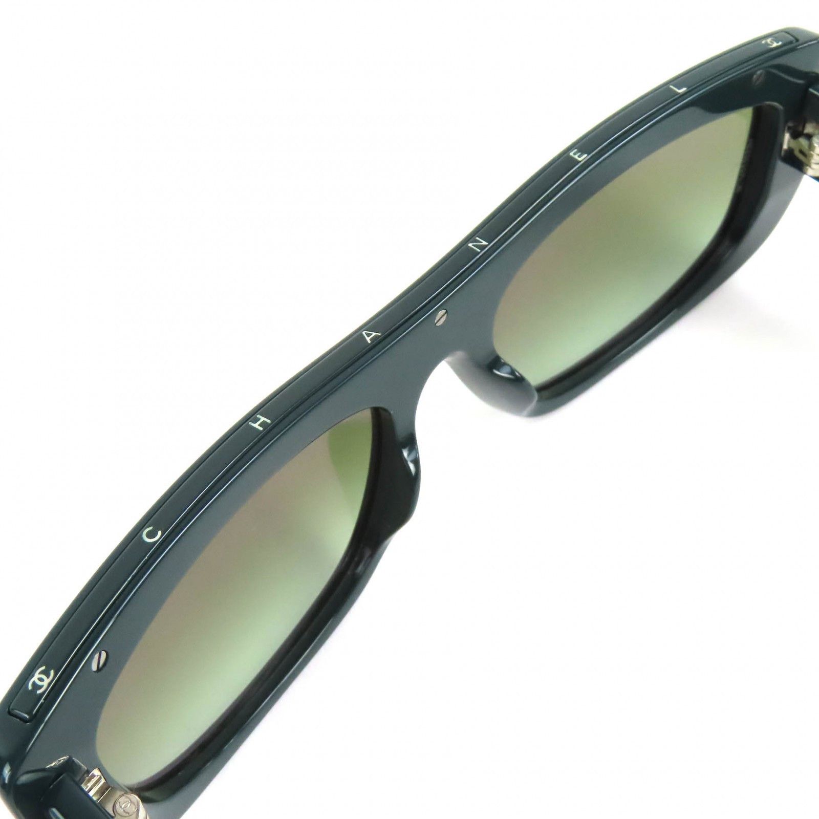 Chanel Chanel CHANEL Rectangle Shape Sunglasses Sunglasses Plastic / Synthetic Sunglasses 5559-A DUTY FREE for USA Size ONE SIZE - 8 Thumbnail
