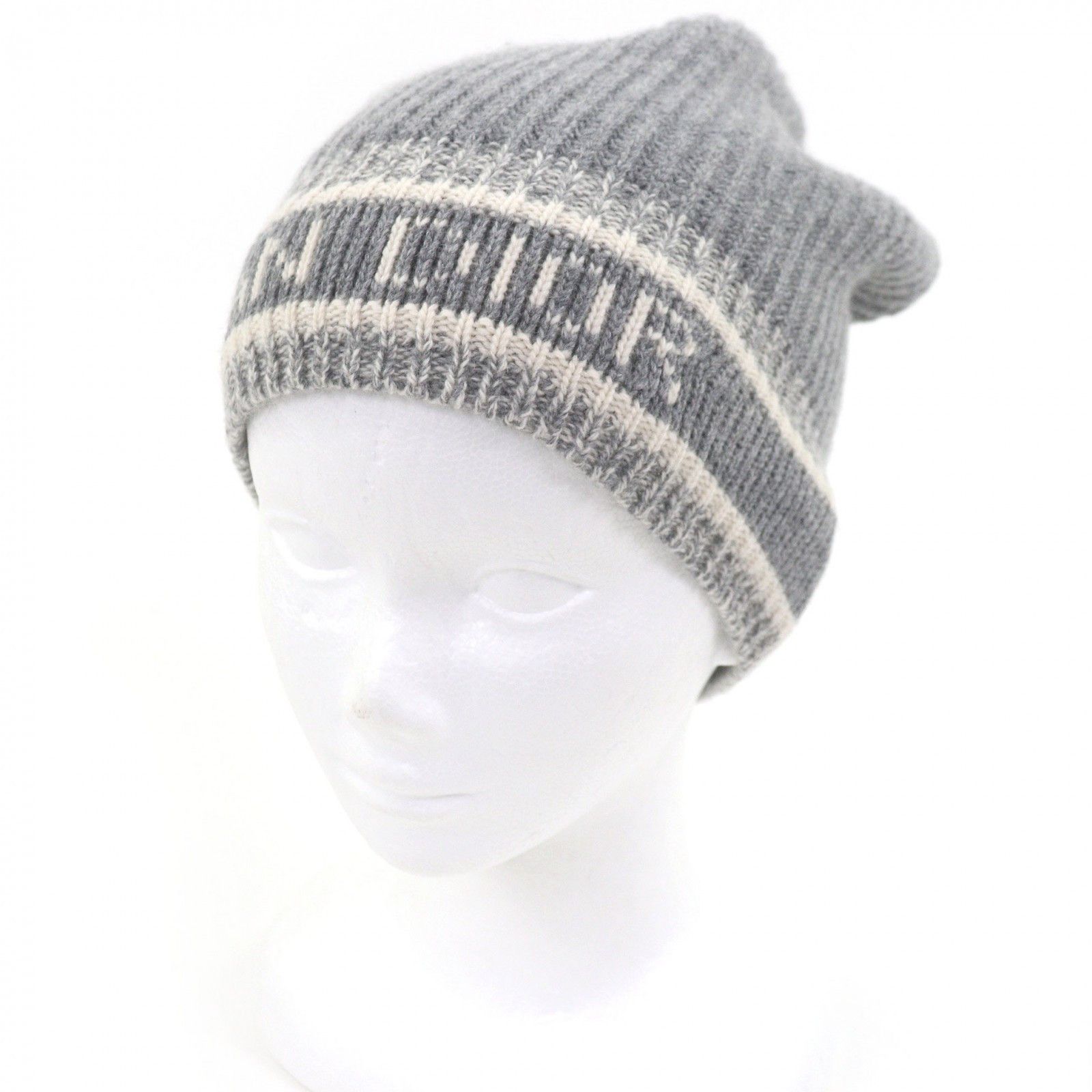 Dior Dior Dior Wool Cashmere Knit Cap Textile Hats 05DWI714I007 DUTY FREE for USA Size ONE SIZE - 2 Thumbnail