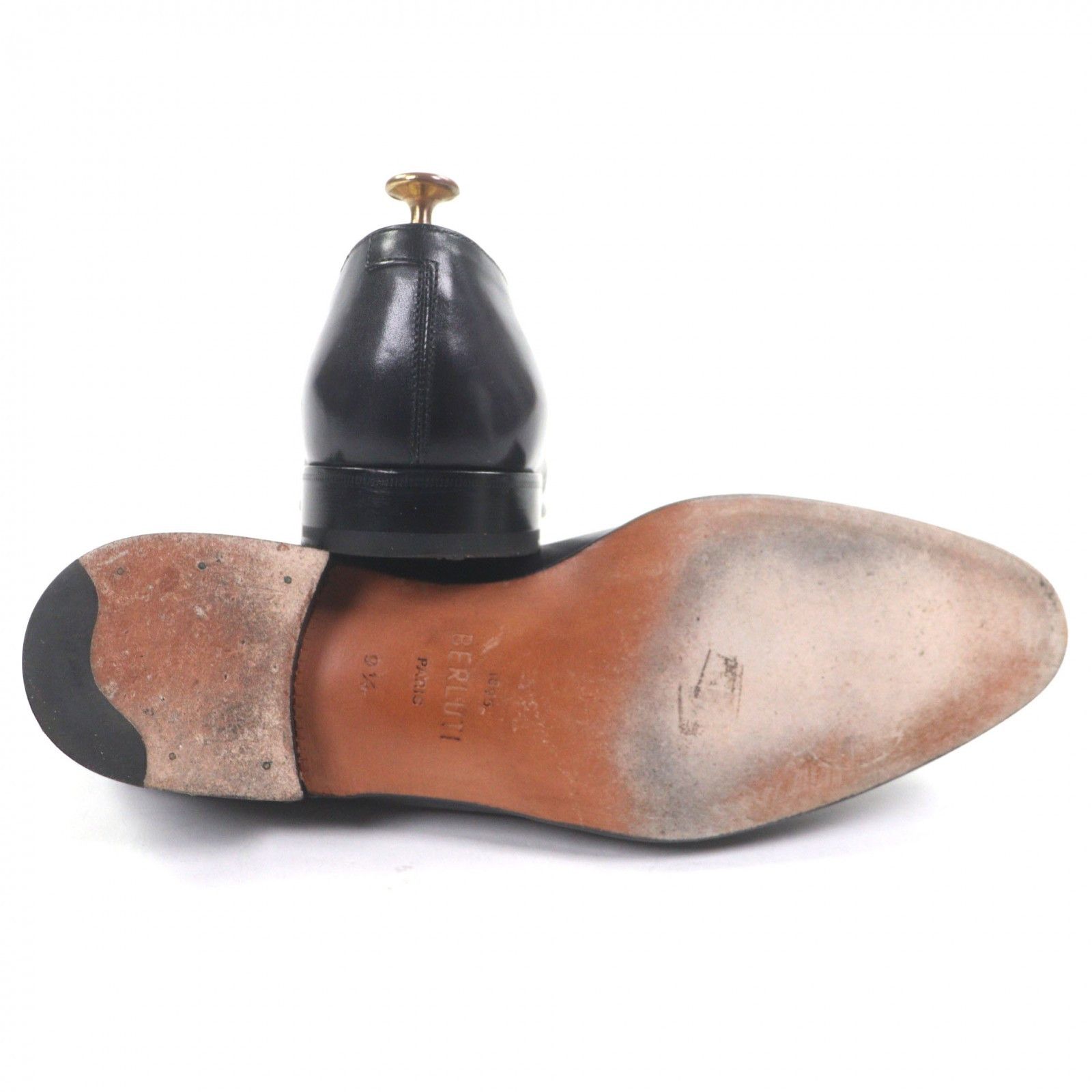 Berluti Berluti Berluti Gale Cursive Slippers Venice Calfskin Loafers Leather Shoes DUTY FREE for USA Size ONE SIZE - 4 Thumbnail