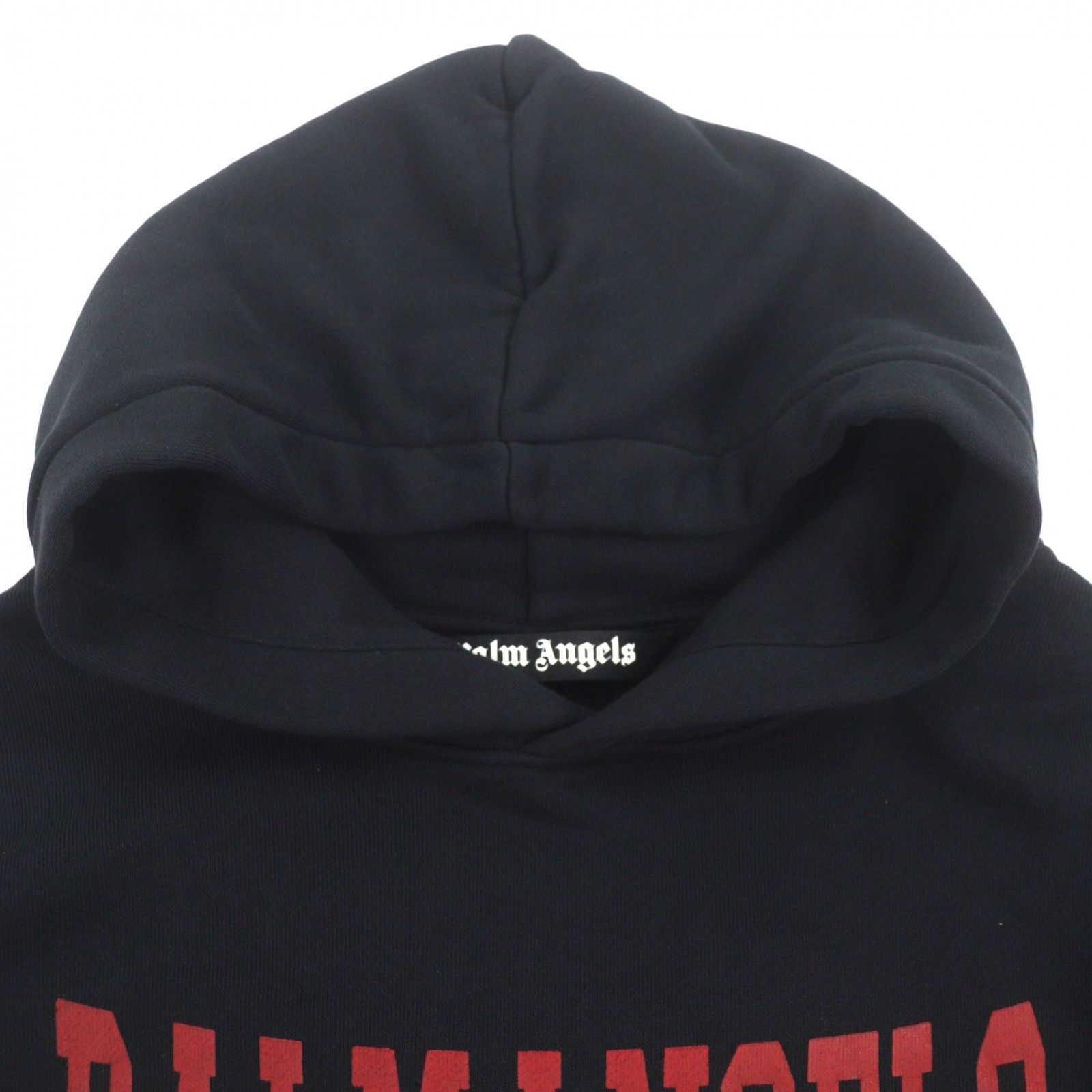 Palm Angels Palm Angels Palm Angels College logo Cotton Hoodie Textile Sweatshirts & Hoodies DUTY FREE for USA Size ONE SIZE - 2 Thumbnail