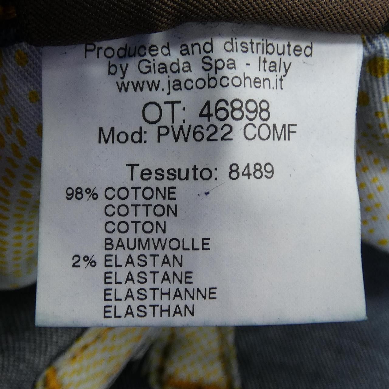 Other Other Jacob Cohen Jeans Textile Jeans DUTY FREE for USA Size ONE SIZE - 3 Thumbnail