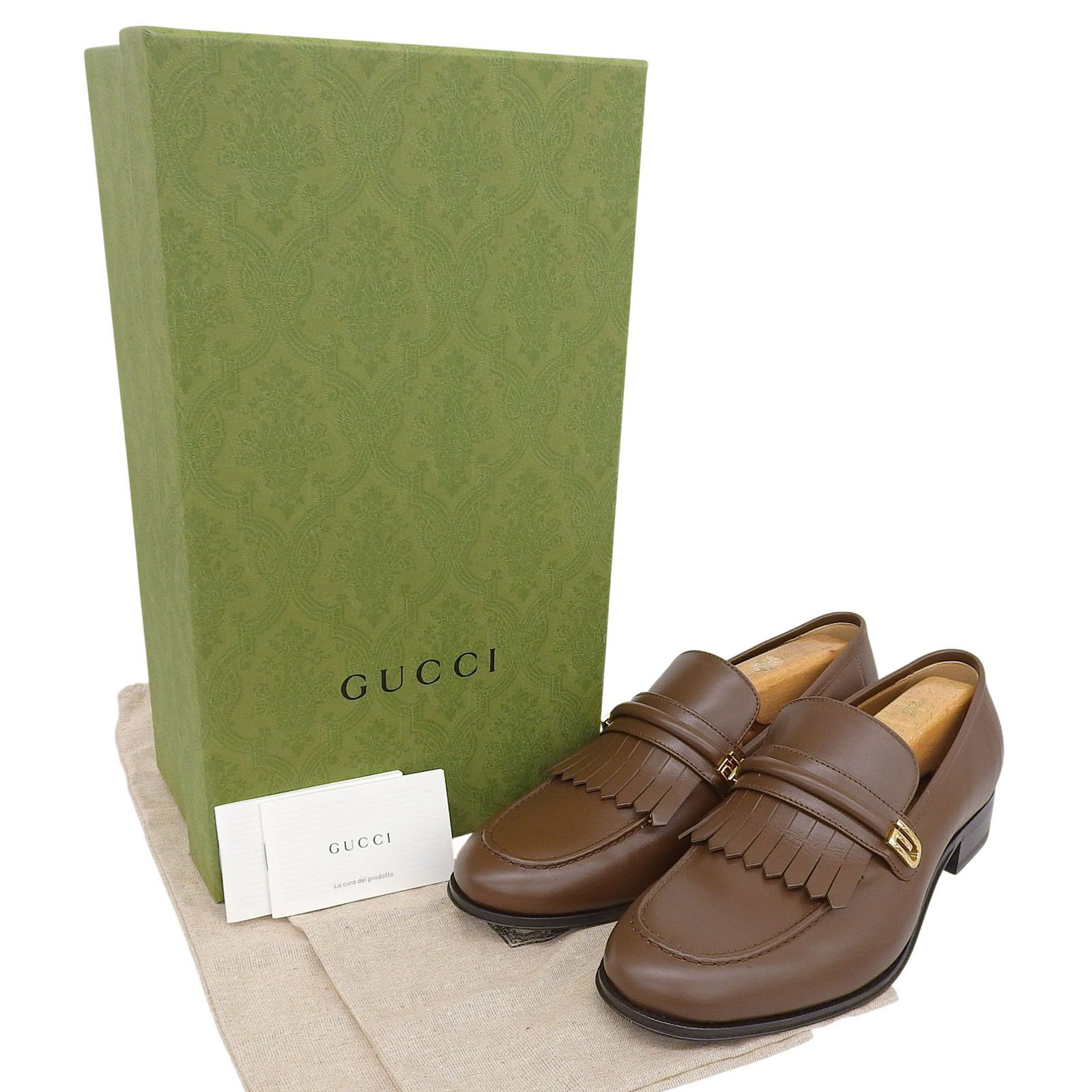 Gucci Gucci GUCCI Loafer Leather Loafers Leather Shoes 714680 DUTY FREE for USA Size ONE SIZE - 2 Thumbnail