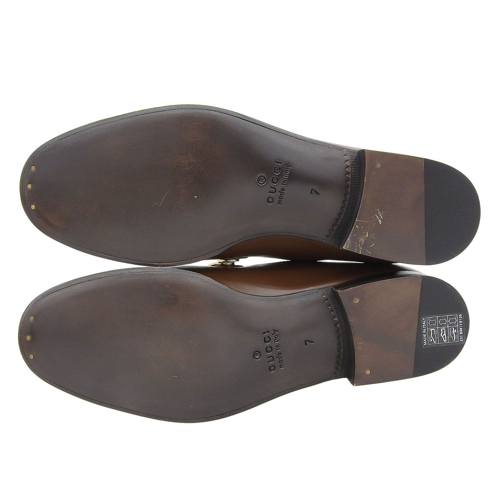 Gucci Gucci GUCCI Loafer Leather Loafers Leather Shoes 714680 DUTY FREE for USA Size ONE SIZE - 7 Thumbnail