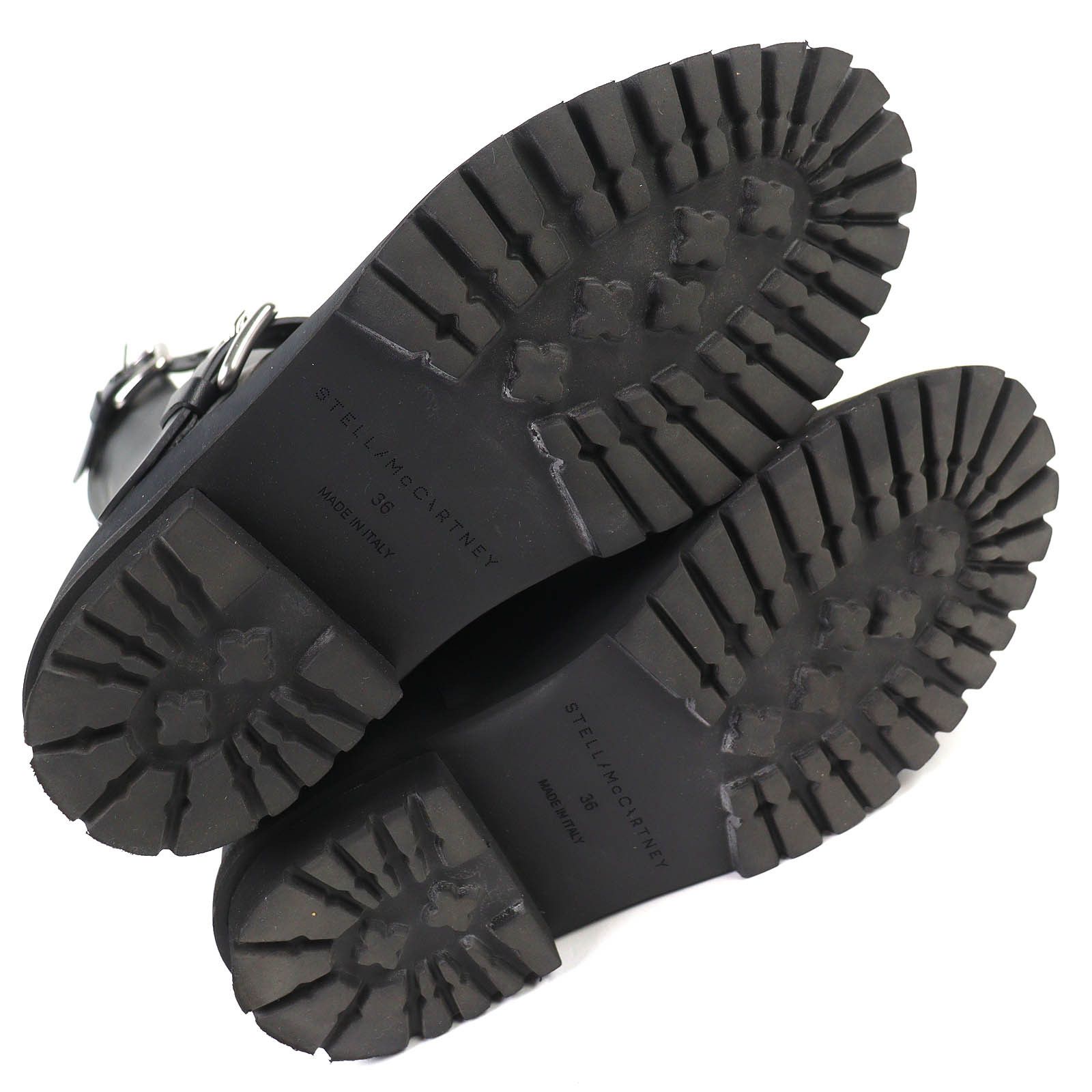 Stella McCartney Stella Mccartney Stella McCartney Trace VEGEA Leather Boots Plastic / Synthetic Shoes DUTY FREE for USA Size ONE SIZE - 9 Thumbnail