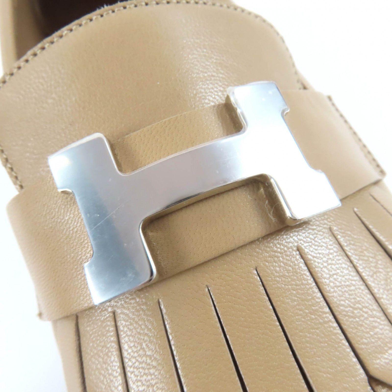 Hermes Hermes Hermès Moccasin Royale Constance Leather Loafers Leather Shoes DUTY FREE for USA Size ONE SIZE - 9 Thumbnail
