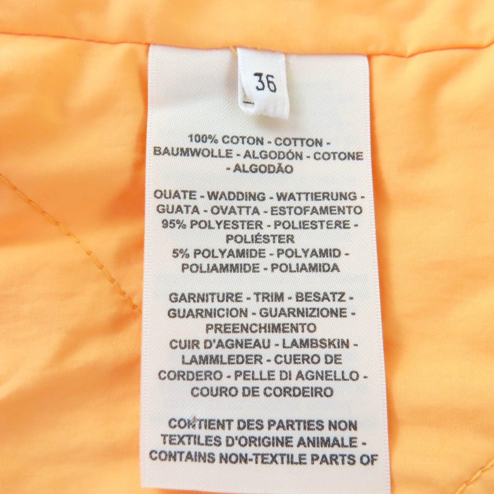 Hermes Hermes Hermès 36 Cotton Coat Textile Outerwear DUTY FREE for USA Size ONE SIZE - 8 Thumbnail