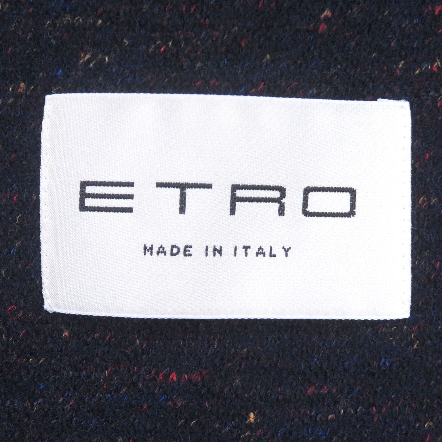 Etro Etro ETRO Chester Mixed Wool Coat Textile Outerwear DUTY FREE for USA Size ONE SIZE - 6 Thumbnail