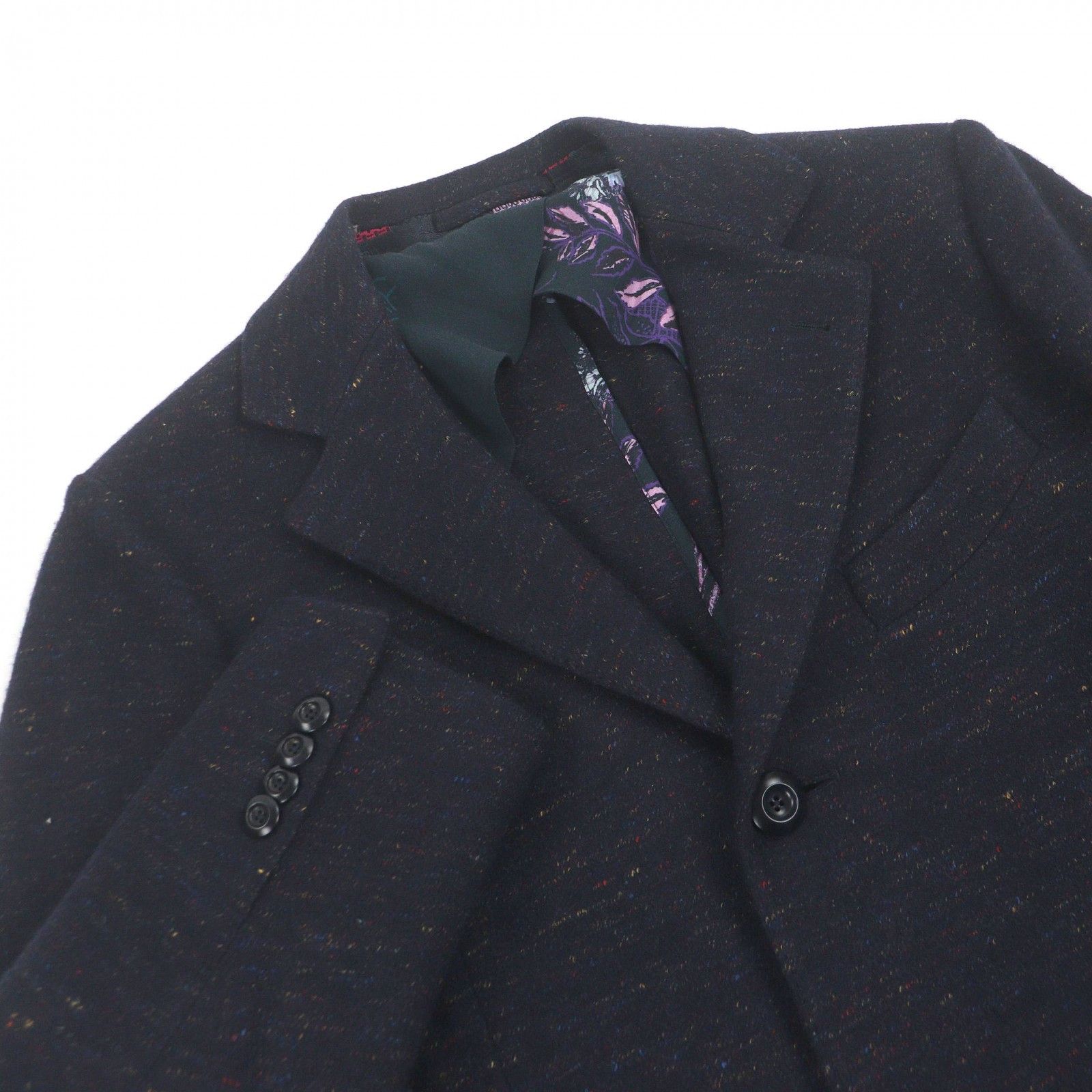 Etro Etro ETRO Chester Mixed Wool Coat Textile Outerwear DUTY FREE for USA Size ONE SIZE - 2 Thumbnail