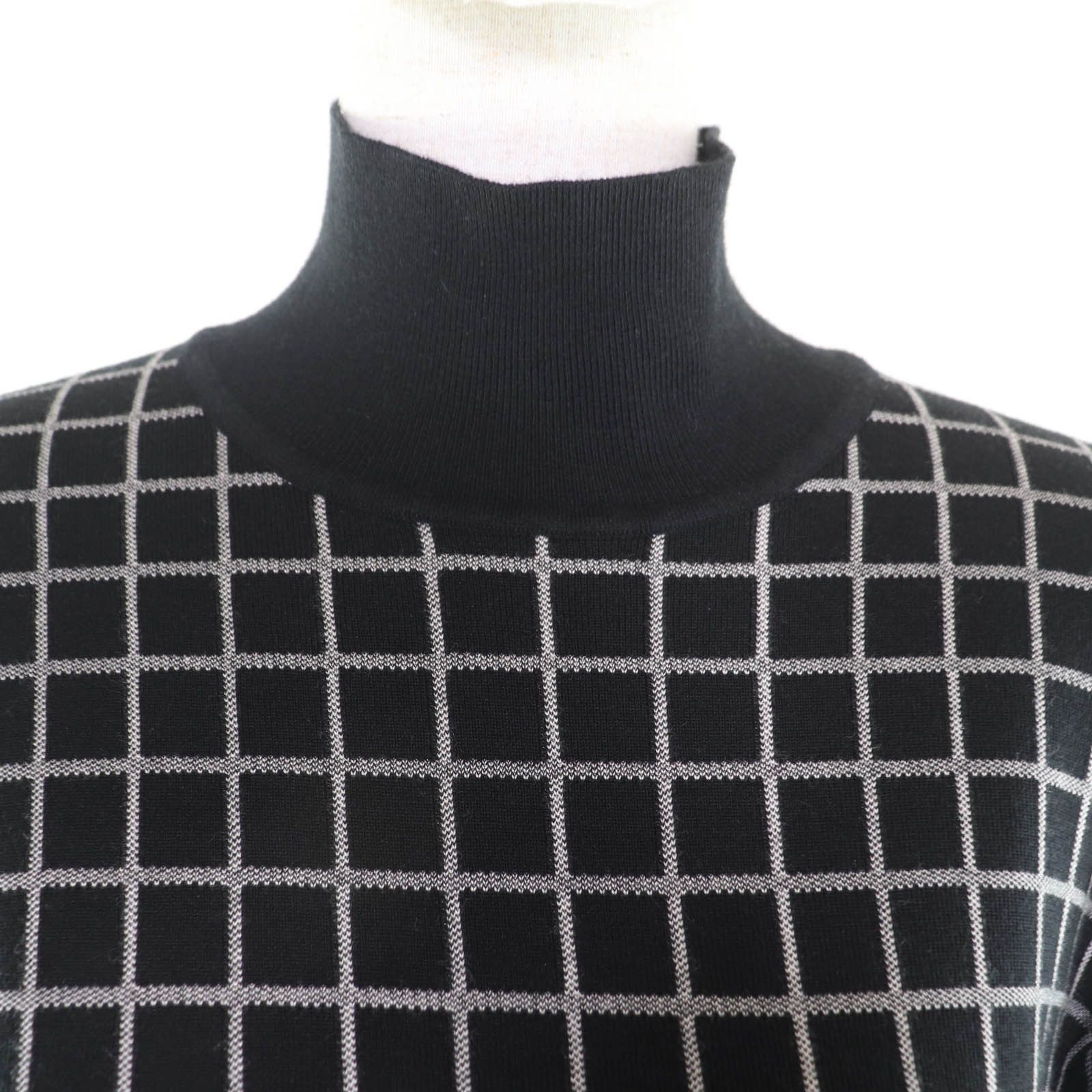 Hermes Hermes Hermès Knit Cashmere Blend High Neck Sweater 40 Textile Tops DUTY FREE for USA Size ONE SIZE - 4 Thumbnail