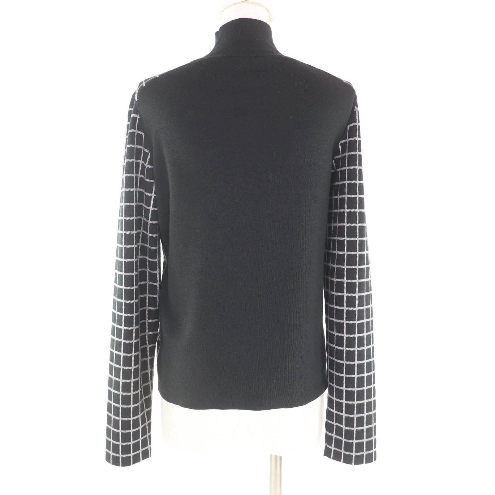 Hermes Hermes Hermès Knit Cashmere Blend High Neck Sweater 40 Textile Tops DUTY FREE for USA Size ONE SIZE - 3 Thumbnail