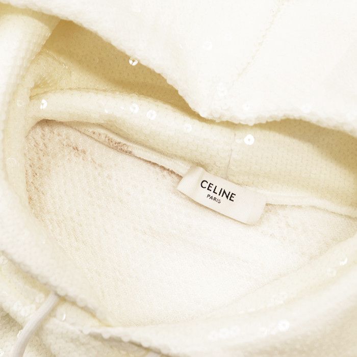 Celine Celine Celine 16 Sweatshirt Spangle Hoodie Textile Sweatshirts & Hoodies DUTY FREE for USA Size ONE SIZE - 3 Thumbnail