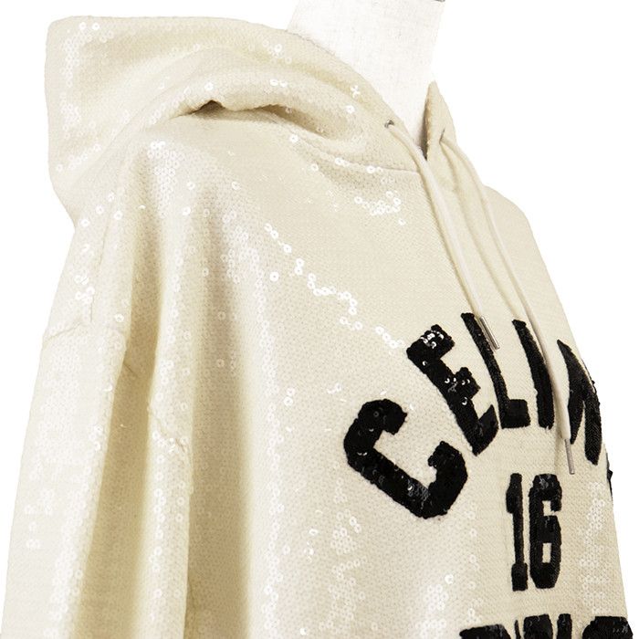 Celine Celine Celine 16 Sweatshirt Spangle Hoodie Textile Sweatshirts & Hoodies DUTY FREE for USA Size ONE SIZE - 11 Thumbnail