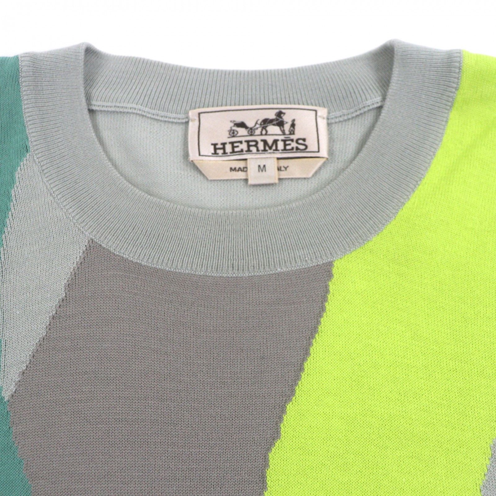 Hermes Hermes Hermès M Cashmere Blend Sweater Textile Tops DUTY FREE for USA Size ONE SIZE - 2 Thumbnail