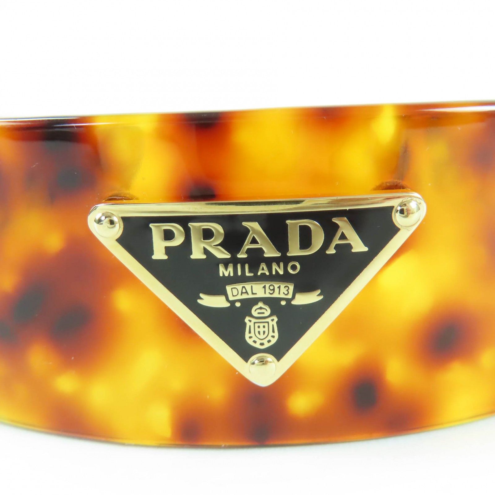 Prada Prada Prada Triangle Logo Headband Plastic / Synthetic Other 1IH082 DUTY FREE for USA Size ONE SIZE - 6 Thumbnail