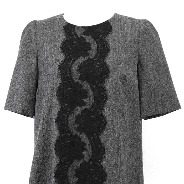 Dolce & Gabbana Dolce & Gabbana Dolce&Gabbana Flower Lace Wool Cotton Dress Textile Dresses DUTY FREE for USA Size ONE SIZE - 2 Thumbnail