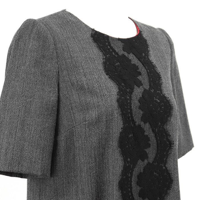 Dolce & Gabbana Dolce & Gabbana Dolce&Gabbana Flower Lace Wool Cotton Dress Textile Dresses DUTY FREE for USA Size ONE SIZE - 11 Thumbnail
