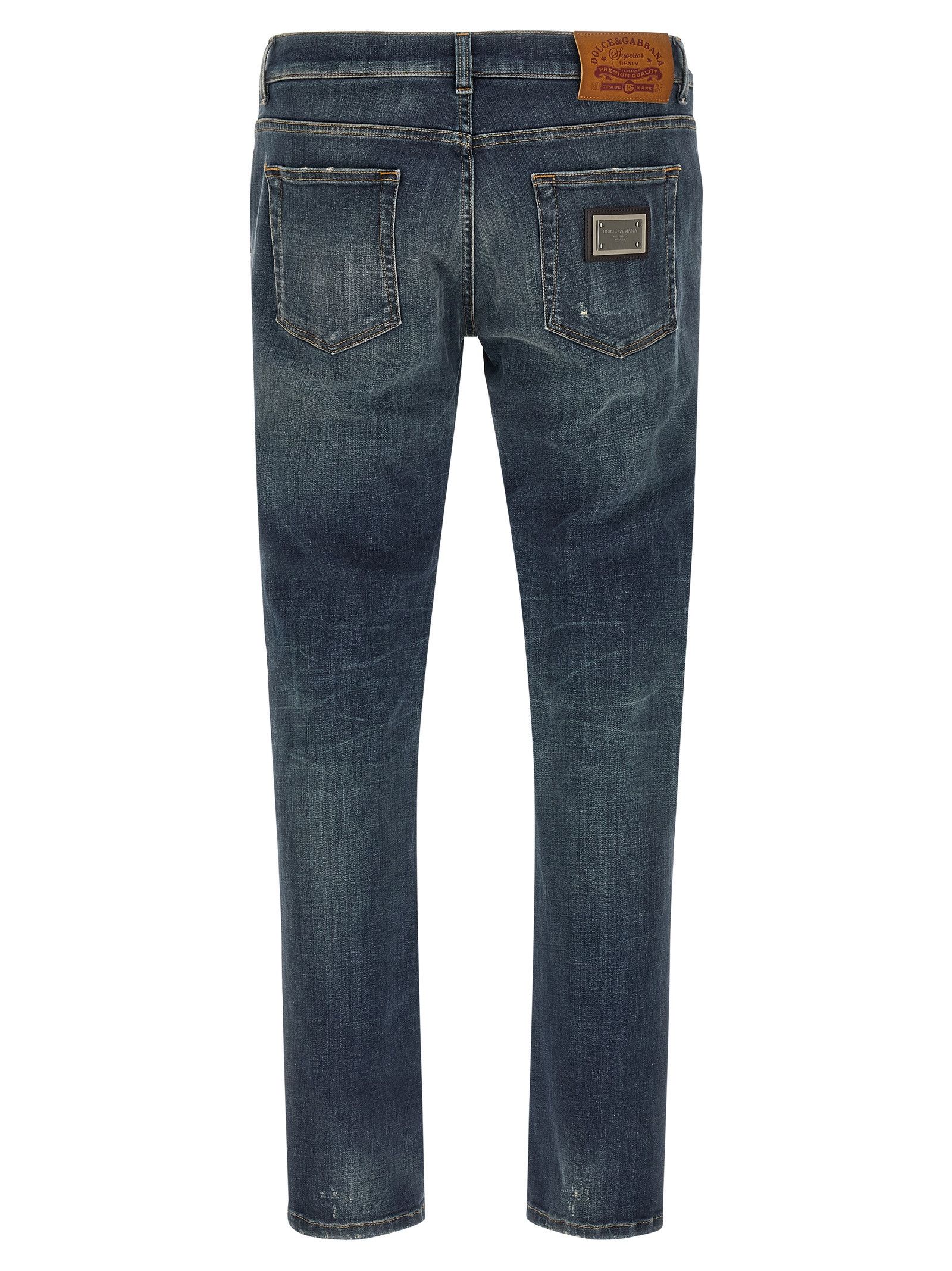 Dolce & Gabbana Used Effect Jeans Size US 36 / EU 52 - 2 Thumbnail