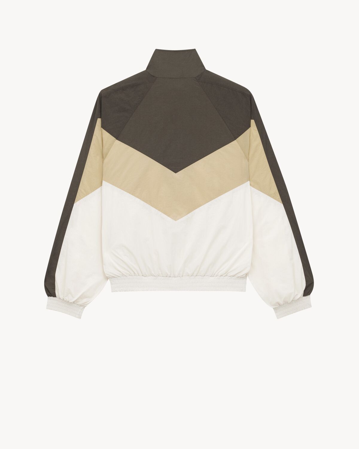 Saint Laurent Paris SAINT LAURENT TEDDY JACKET IN CRINKLED NYLON Size US L / EU 52-54 / 3 - 2 Thumbnail