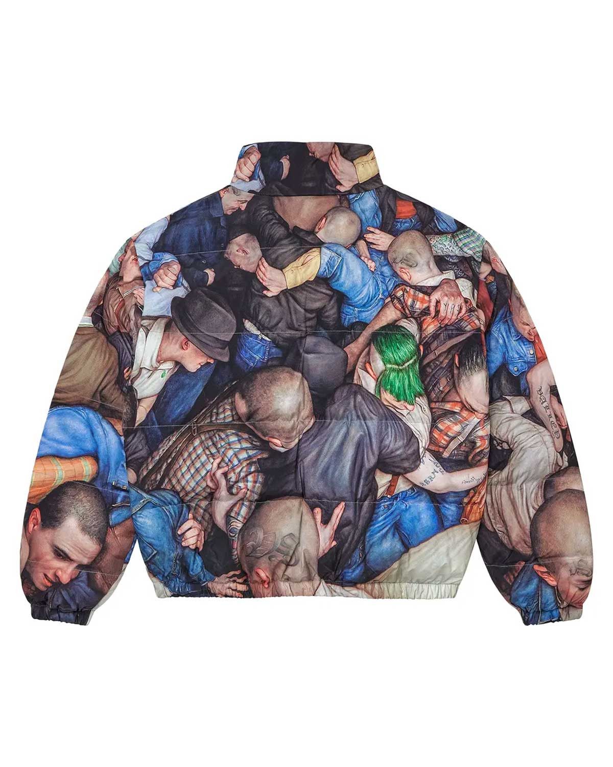 Vale Forever X Dan Witz Moshpit Puffer Jacket Multicolor Size US S / EU 44-46 / 1 - 2 Thumbnail