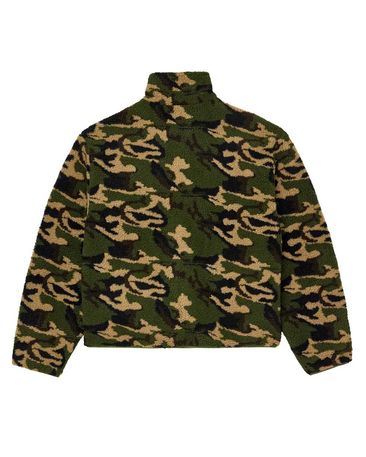 Vale Forever Lenny Fleece Zip Up Jacket Camo Green Size US XXL / EU 58 / 5 - 2 Thumbnail
