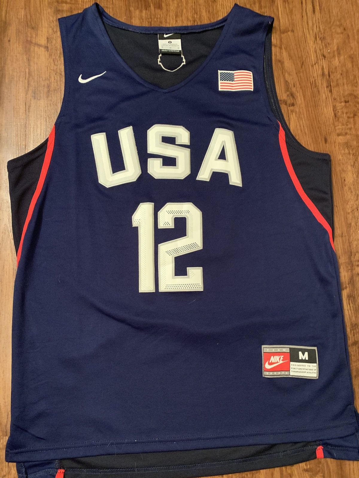 Demarcus Cousins Team Usa basketball jersey