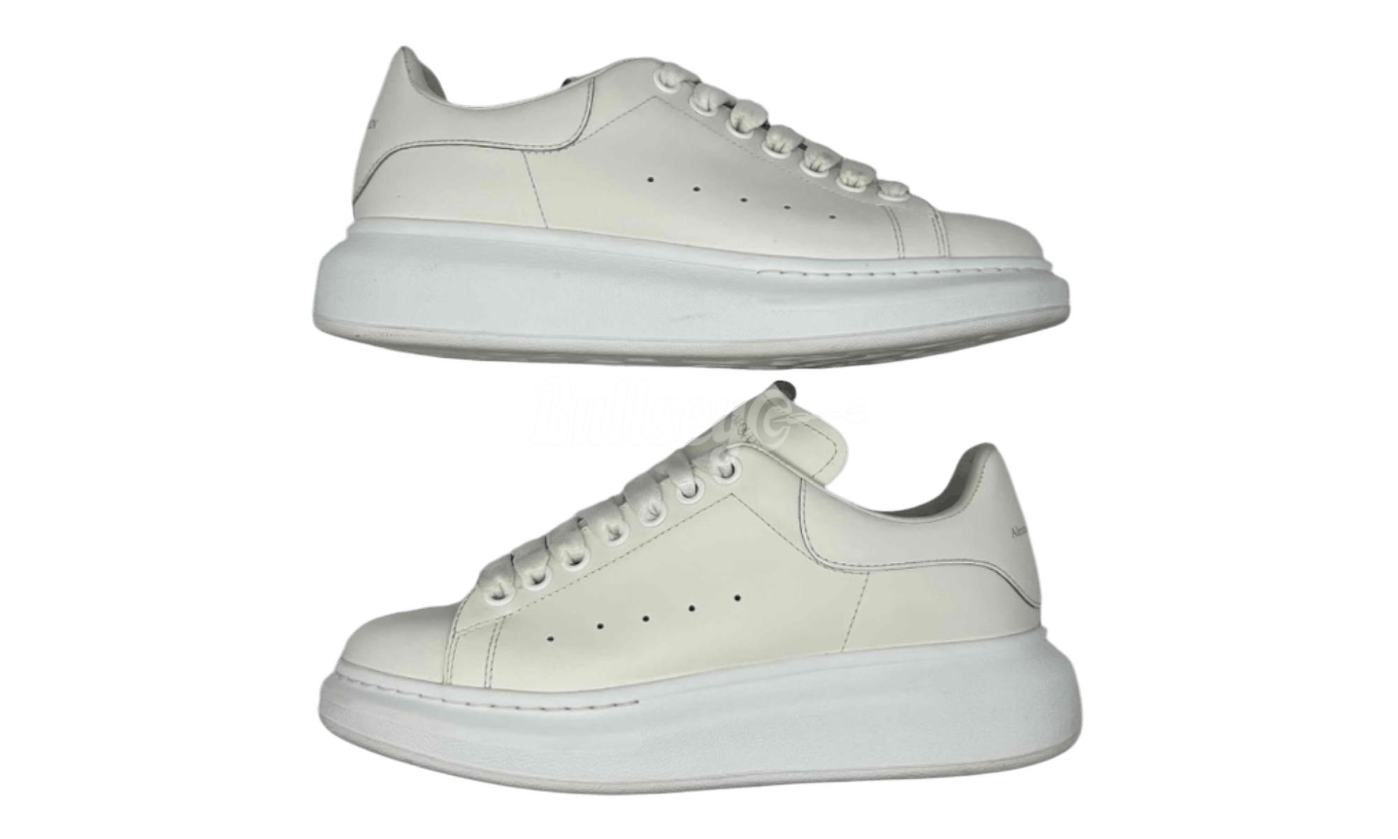 Alexander McQueen Overd Triple White (Women's) (PreOwned) Size US 5 / EU 37 - 2 Thumbnail