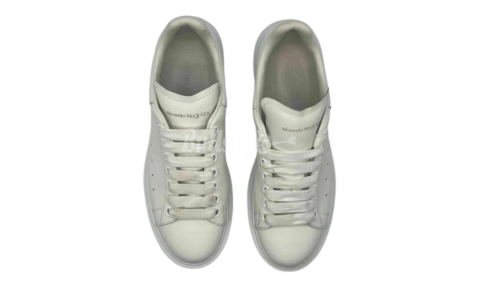 Alexander McQueen Overd Triple White (Women's) (PreOwned) Size US 5 / EU 37 - 4 Thumbnail