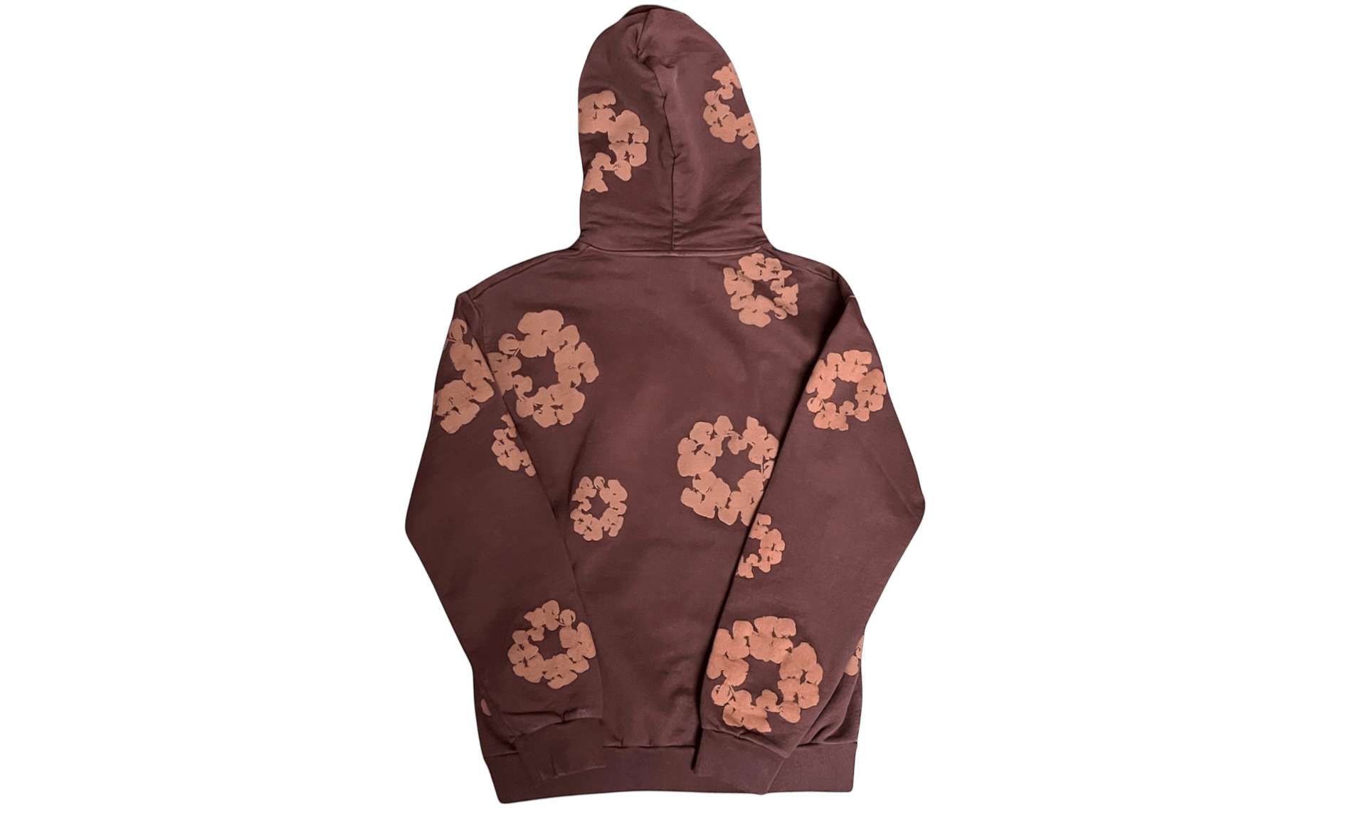 DENIM TEARS Mono Cotton Wreath Brown Hoodie Size US L / EU 52-54 / 3 - 2 Thumbnail