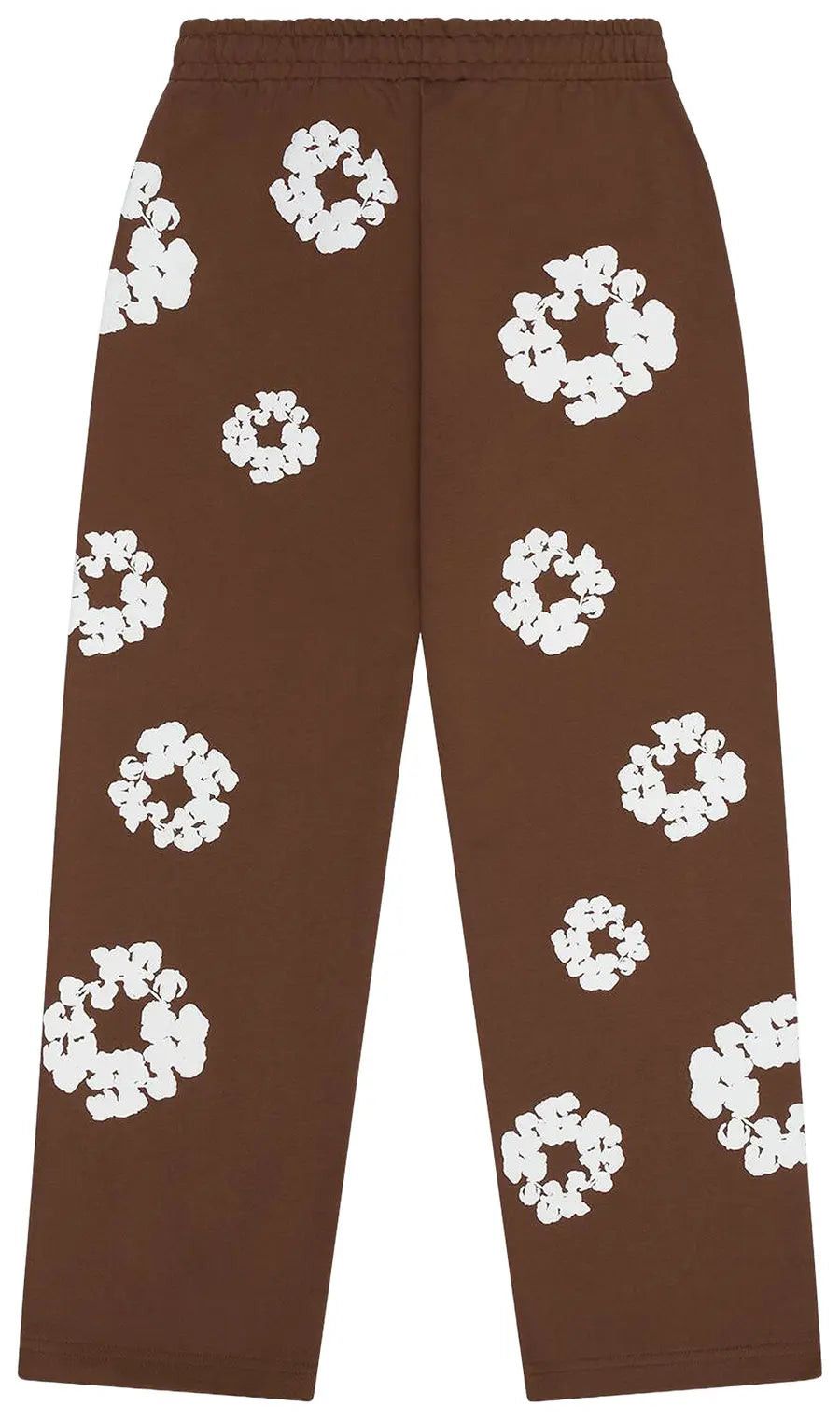 DENIM TEARS Cotton Wreath Baggy Sweatpants 'Brown' Size US 32 / EU 48 - 2 Thumbnail