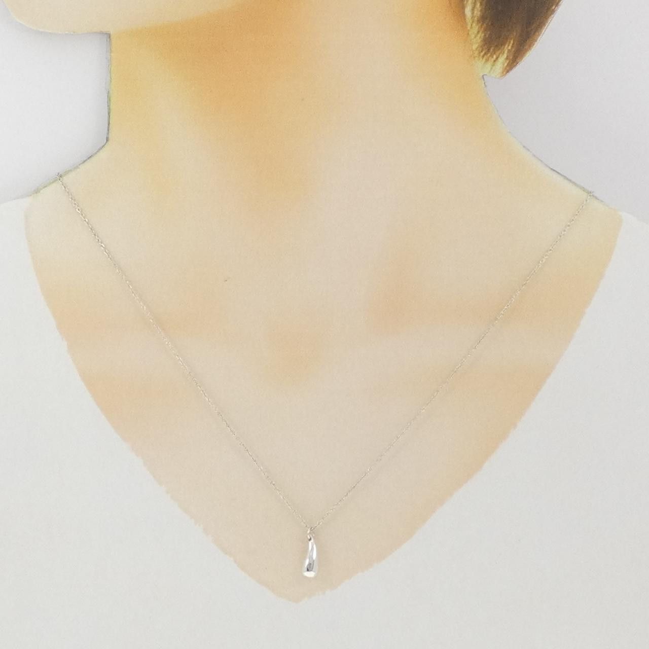 Tiffany & Co. Tiffany & Co. Tiffany Teardrop 925 Silver Necklace Precious Metal Necklace DUTY FREE for USA Size ONE SIZE - 5 Thumbnail