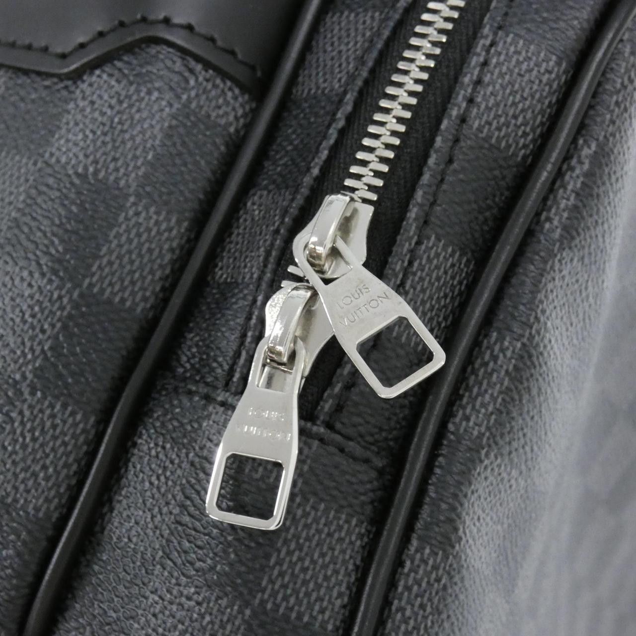 Louis Vuitton Louis Vuitton Louis Vuitton Damier Graphite Io Shoulder Bag Textile Shoulder Bag N45252 DUTY FREE for USA Size ONE SIZE - 6 Thumbnail