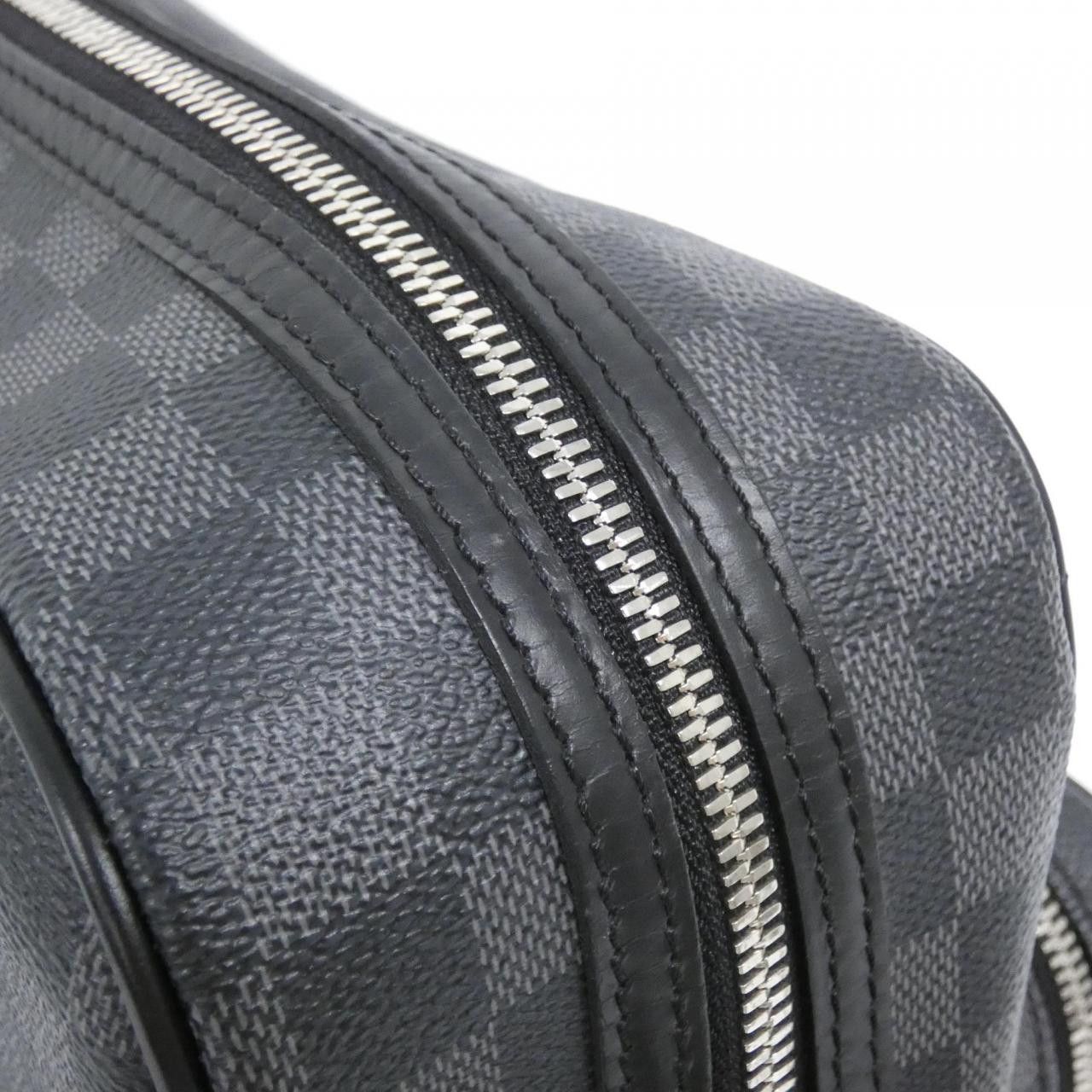 Louis Vuitton Louis Vuitton Louis Vuitton Damier Graphite Io Shoulder Bag Textile Shoulder Bag N45252 DUTY FREE for USA Size ONE SIZE - 4 Thumbnail