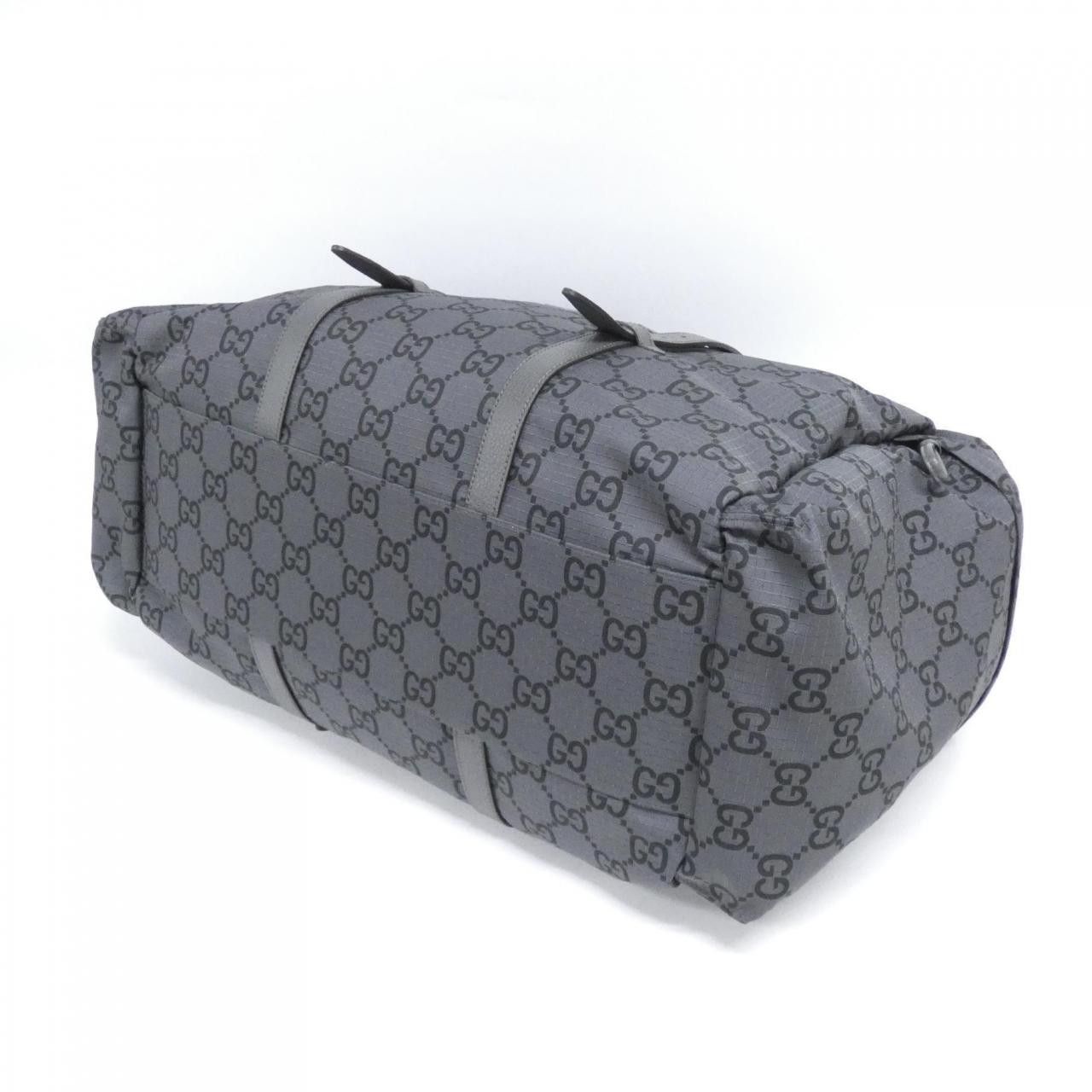 Gucci Gucci Gucci GG Recycled Polyester Boston Bag Textile Travel Bag 767935 FACPK DUTY FREE for USA Size ONE SIZE - 3 Thumbnail
