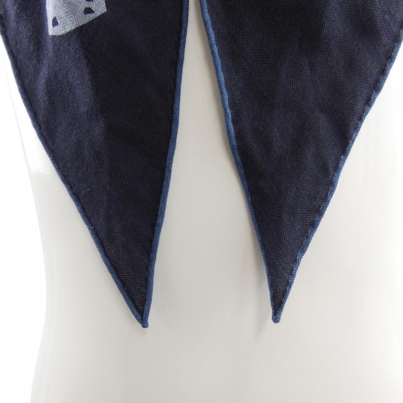 Hermes Hermes Hermès Losange GM Silk Cashmere Stole Textile Shawl DUTY FREE for USA Size ONE SIZE - 4 Thumbnail