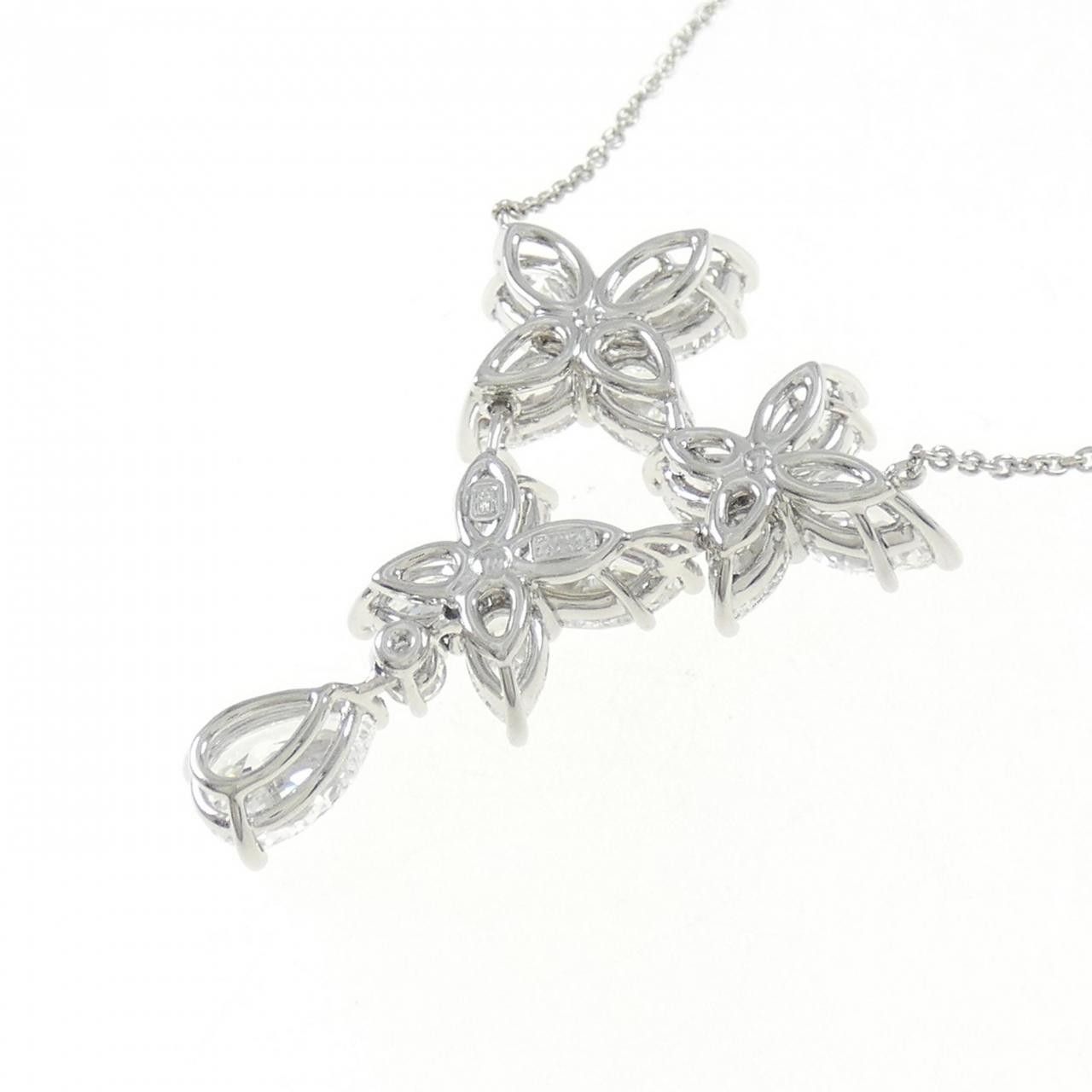 Harry Winston Harry Winston Harry Winston Platinum Diamond Necklace Precious Metal Necklace DUTY FREE for USA Size ONE SIZE - 4 Thumbnail