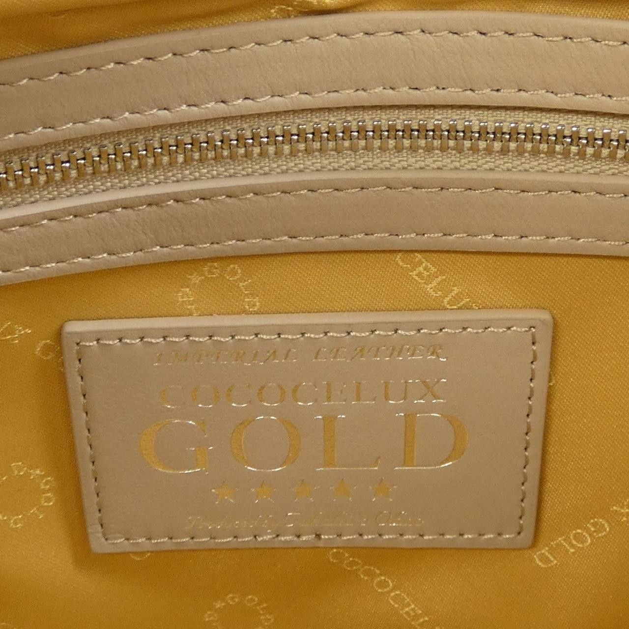 Other Other COCOCELUX GOLD Bag Leather Handbag DUTY FREE for USA Size ONE SIZE - 5 Thumbnail