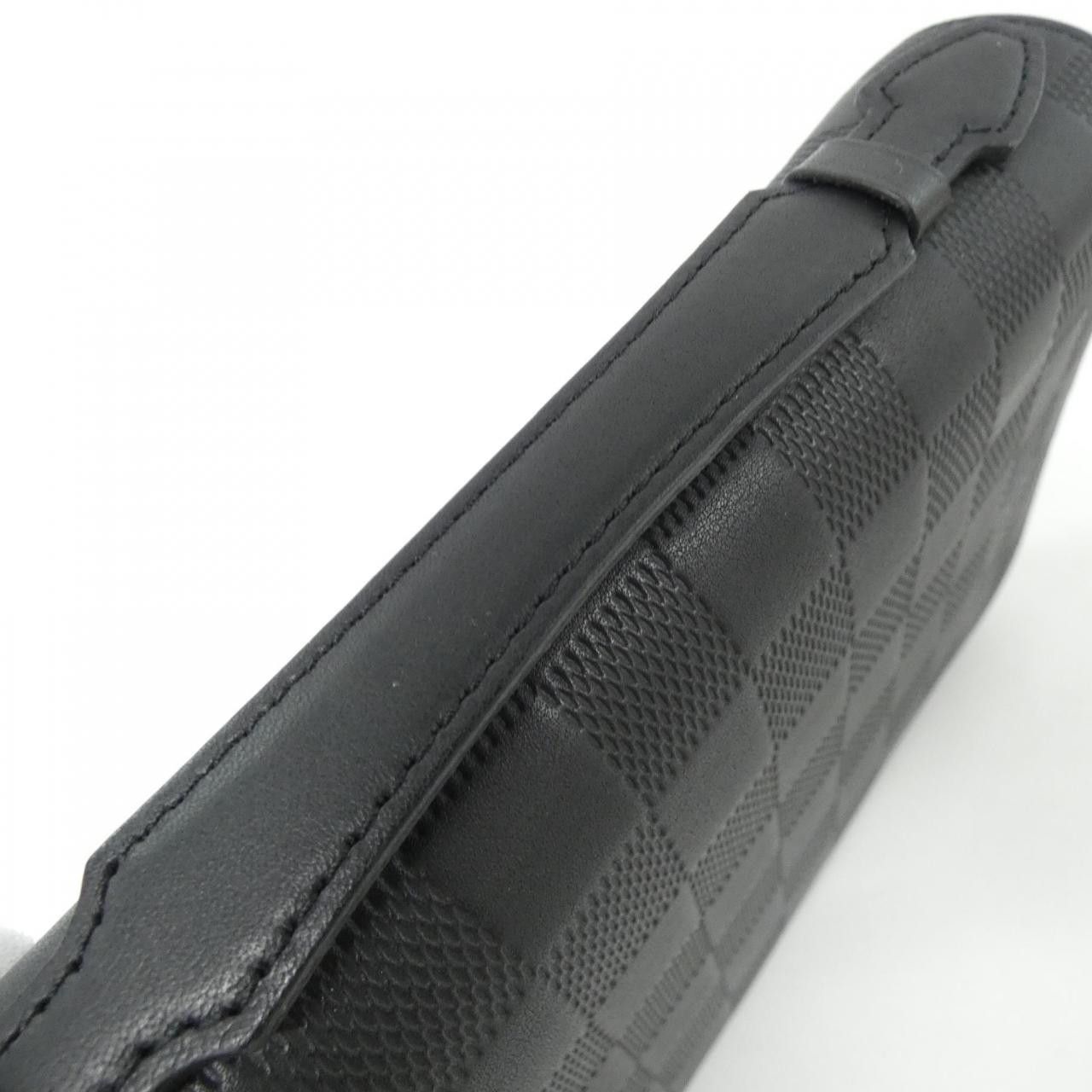 Louis Vuitton Louis Vuitton Louis Vuitton Zippy XL Damier Infini Long Wallet Textile Long Wallet N61254 DUTY FREE for USA Size ONE SIZE - 5 Thumbnail