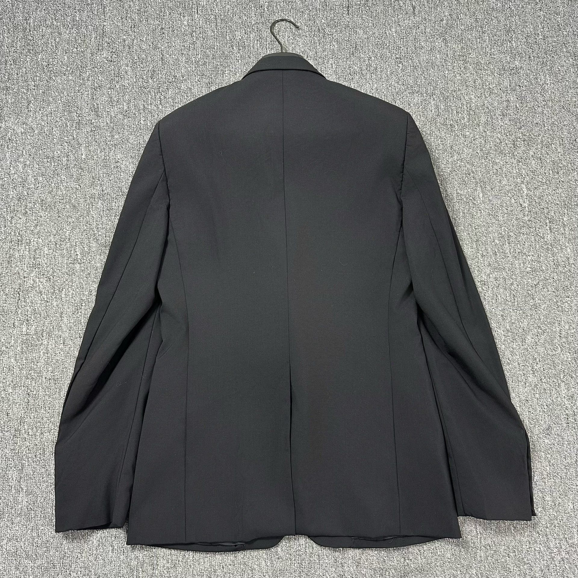 Dior Dior Black Peak Lapel Wool Suit Size US M / EU 48-50 / 2 - 3 Thumbnail